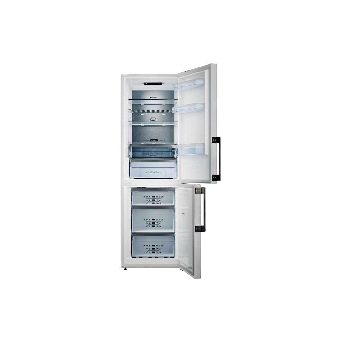 Réfrigérateur Avec Congélateur 326 L Reconditionné ASKO RFN23841W : vue de l'intérieur