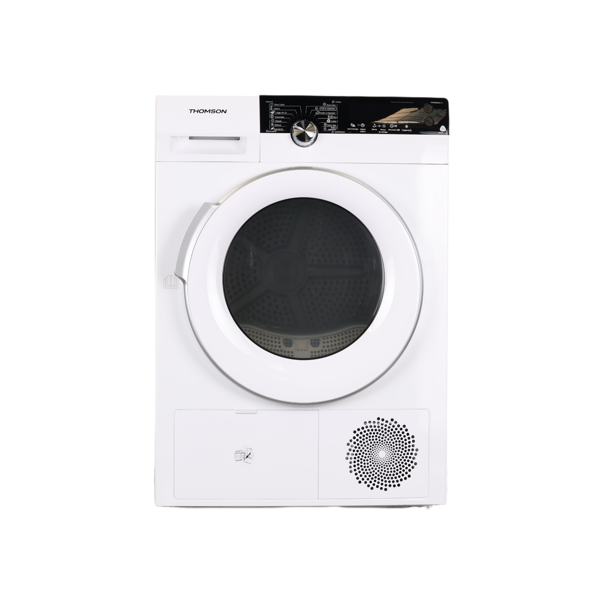 Seche-Linge Pompe À Chaleur 9 kg Reconditionné THOMSON THTD9HPA+++ : vue de face