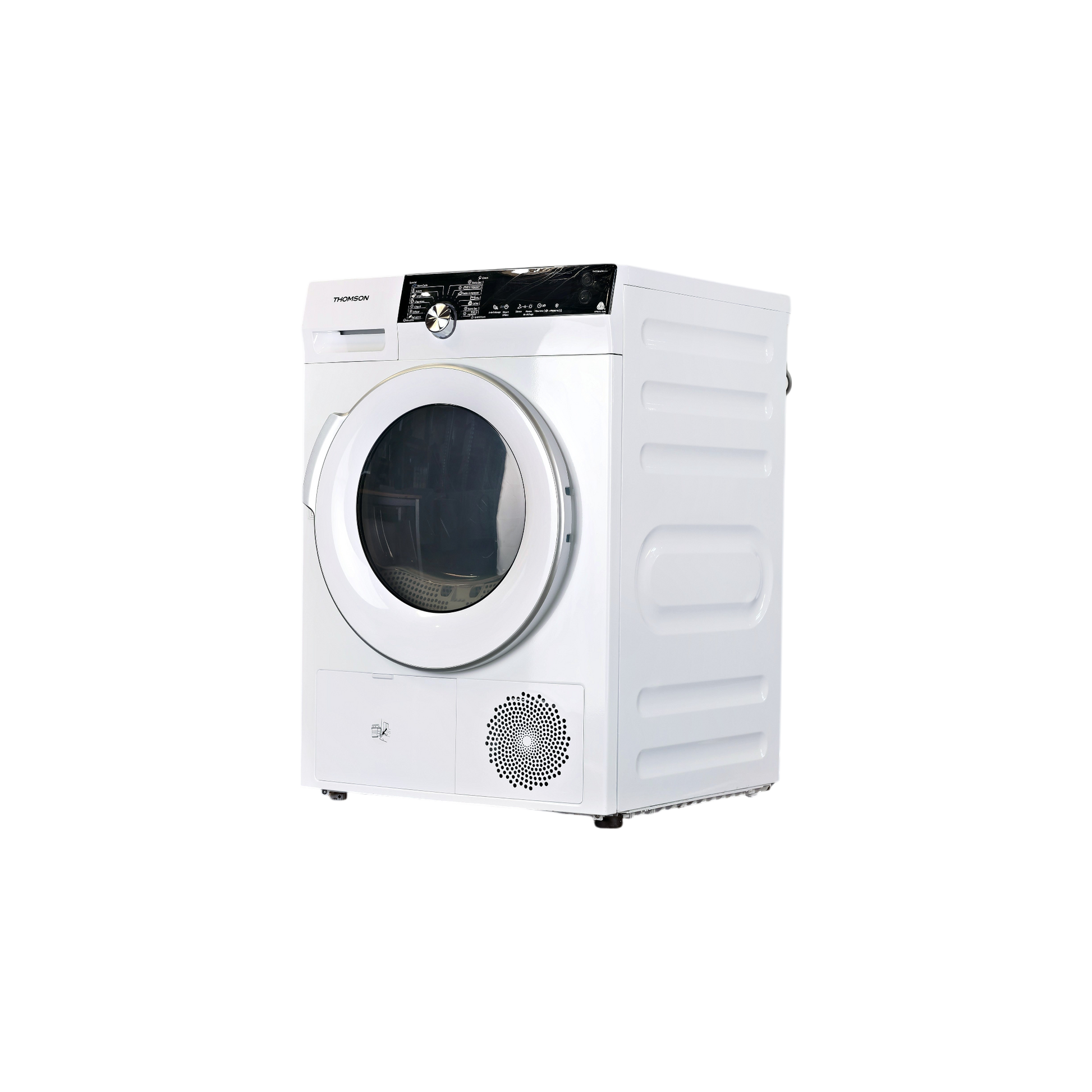 Seche-Linge Pompe À Chaleur 9 kg Reconditionné THOMSON THTD9HPA+++ : vue du côté gauche