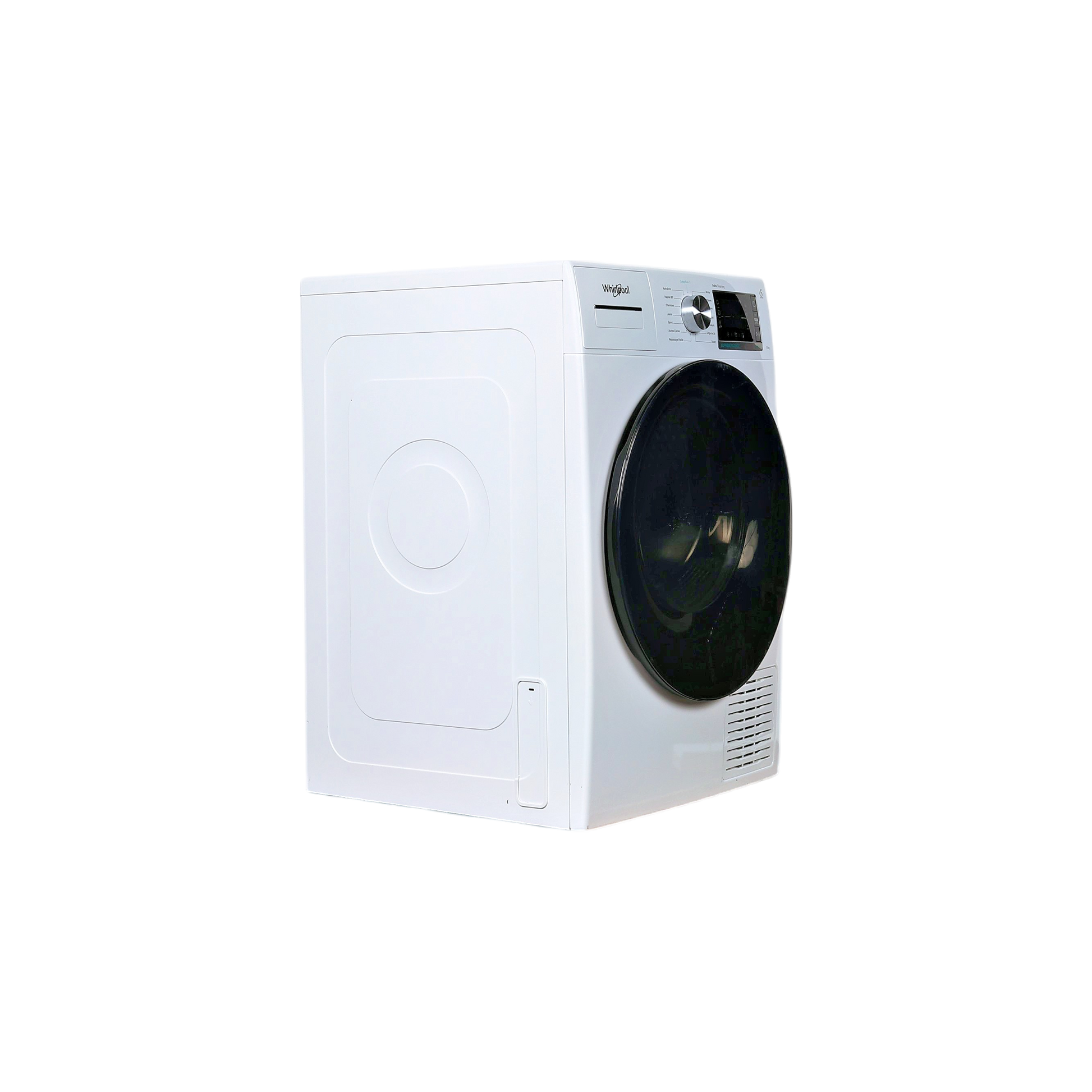 Seche-Linge Pompe À Chaleur 9 kg Reconditionné WHIRLPOOL W7D94WBFR : vue du côté droit