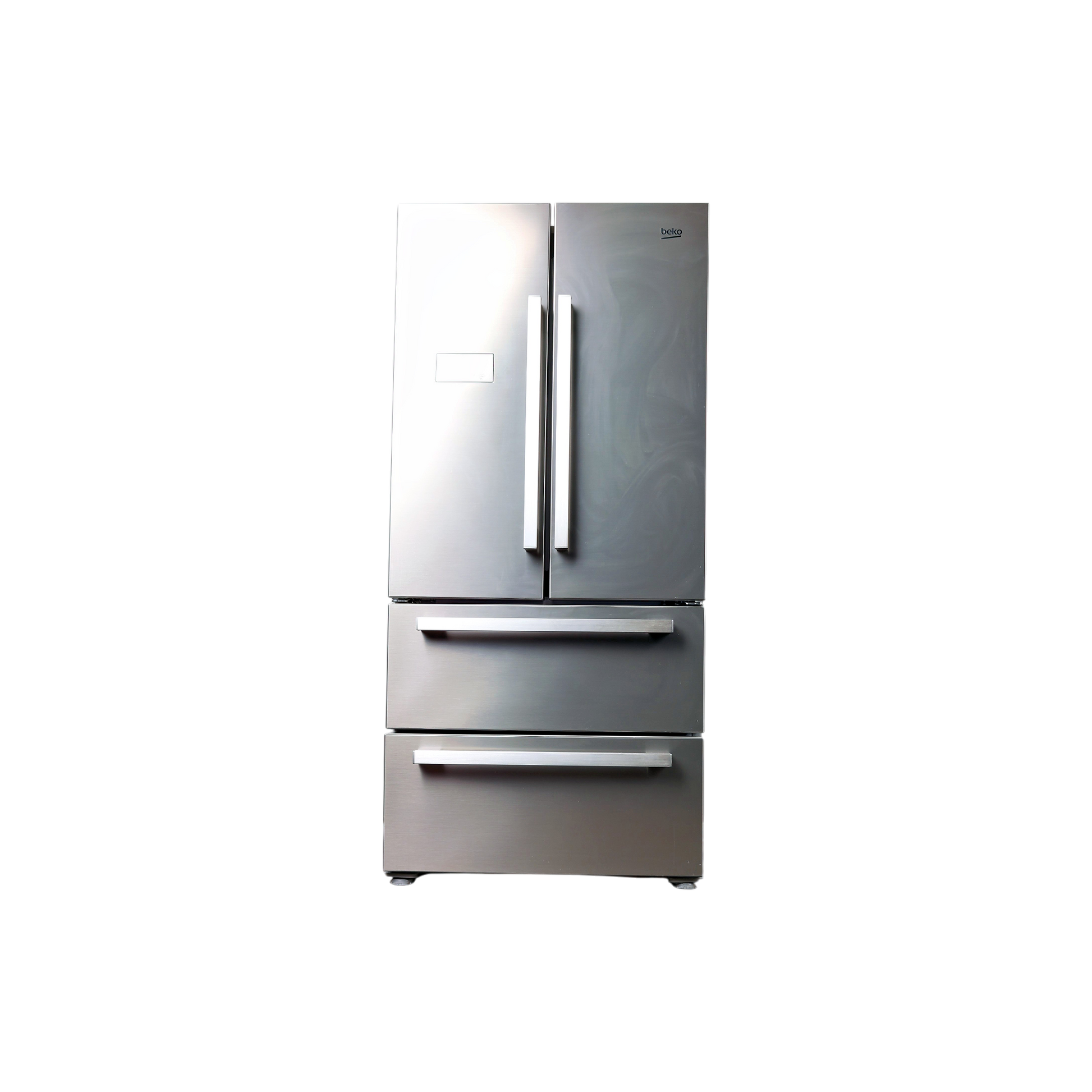 Réfrigérateur Avec Congélateur 539 L Reconditionné BEKO GNE6039XP : vue de face