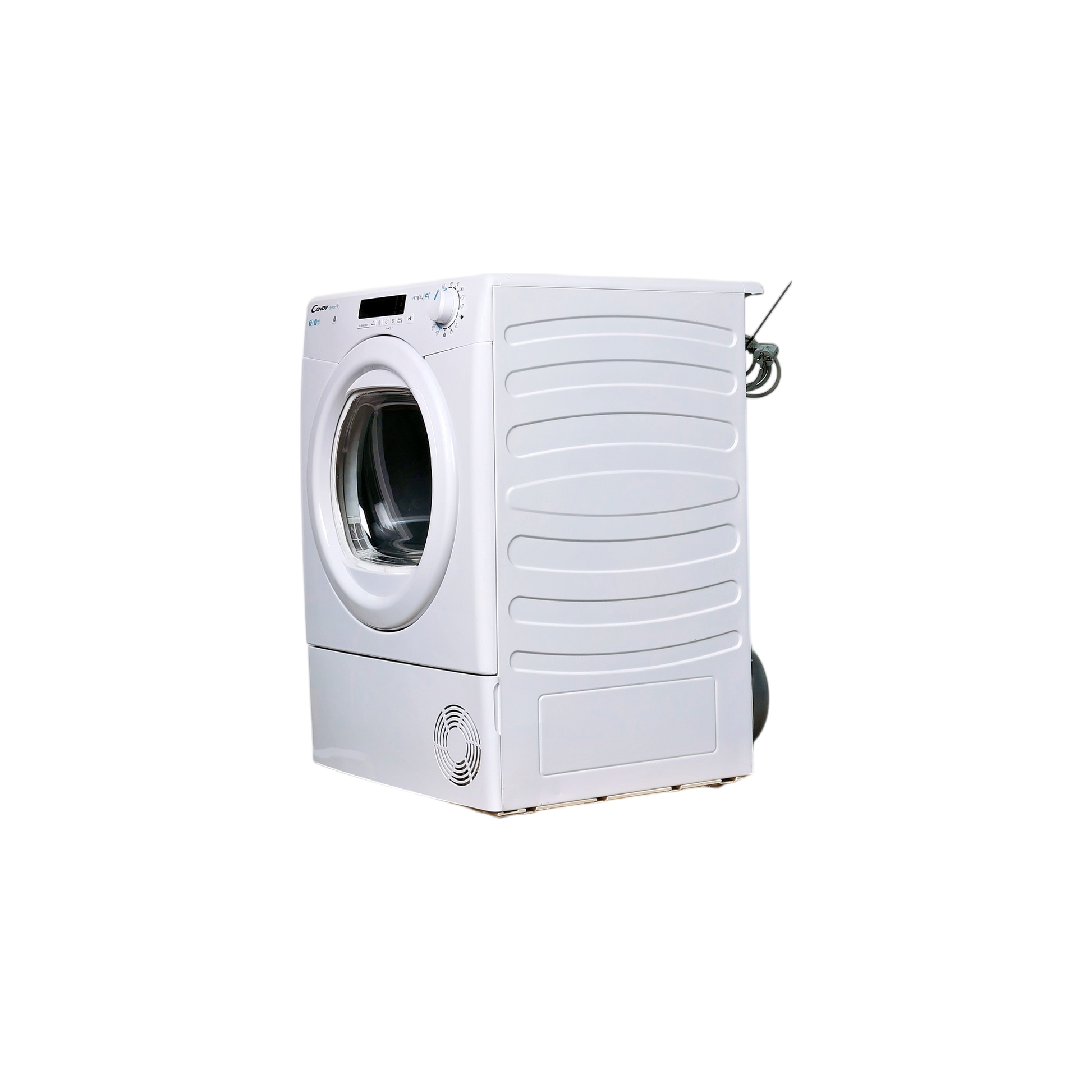 Seche-Linge Condensation 9 kg Reconditionné CANDY CSOC9DG-S : vue du côté gauche