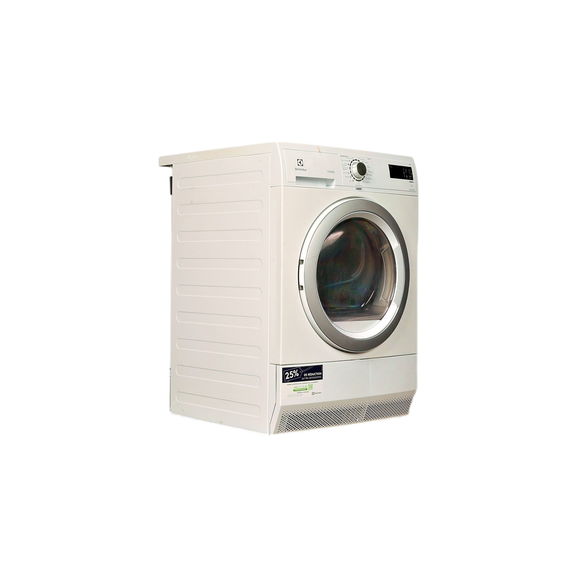 Seche-Linge Condensation 8 kg Reconditionné ELECTROLUX EDC2188GDB : vue du côté droit
