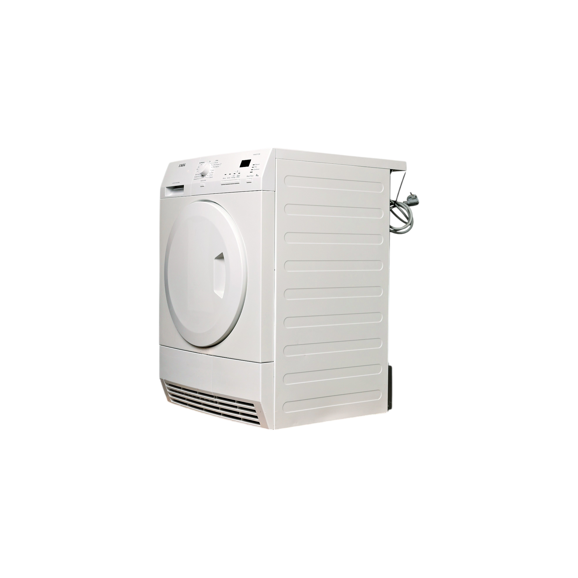 Seche-Linge Condensation 8 kg Reconditionné AEG T65280AC : vue du côté gauche