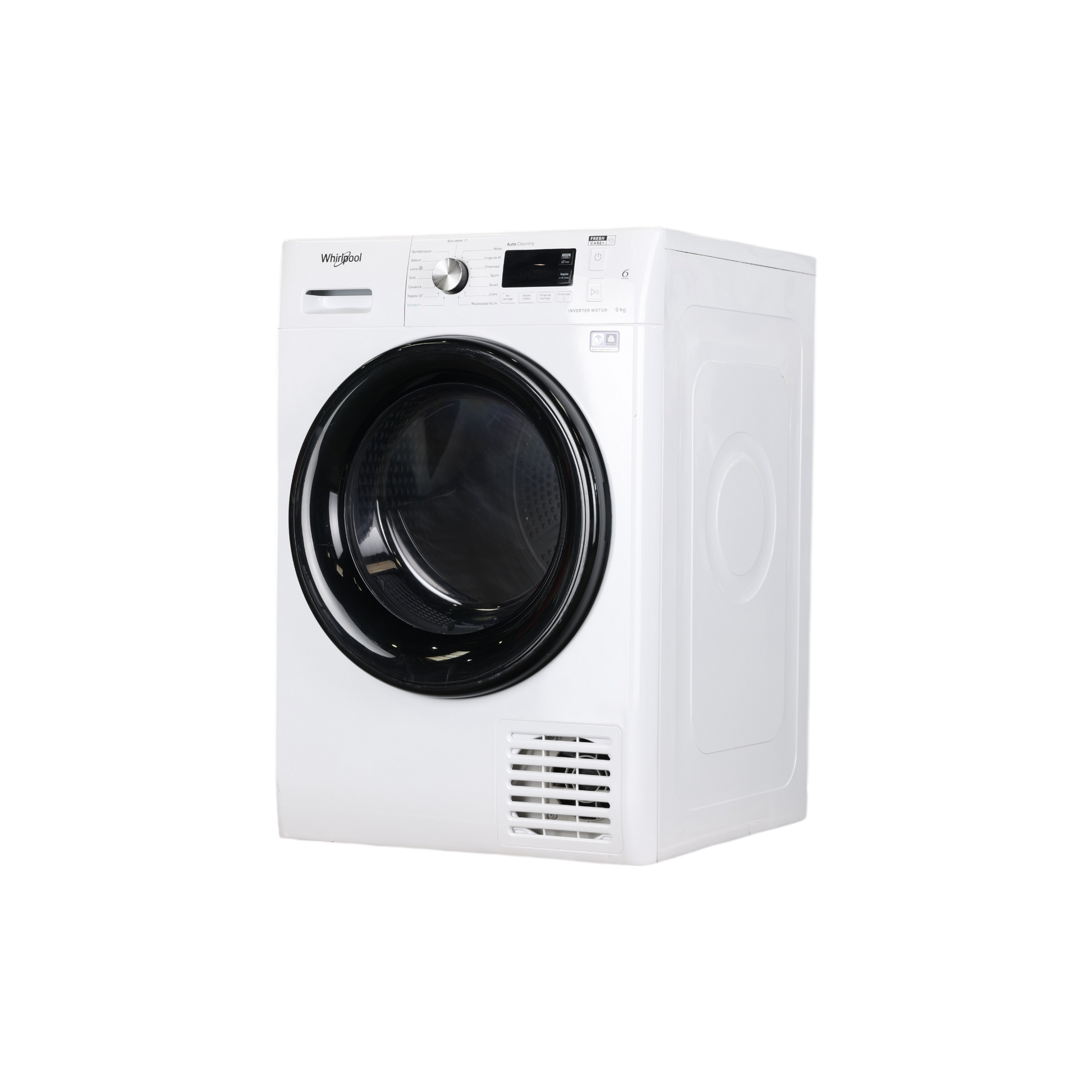 Seche-Linge Pompe À Chaleur 9 kg Reconditionné WHIRLPOOL FFTBM119X2BYFR : vue du côté gauche