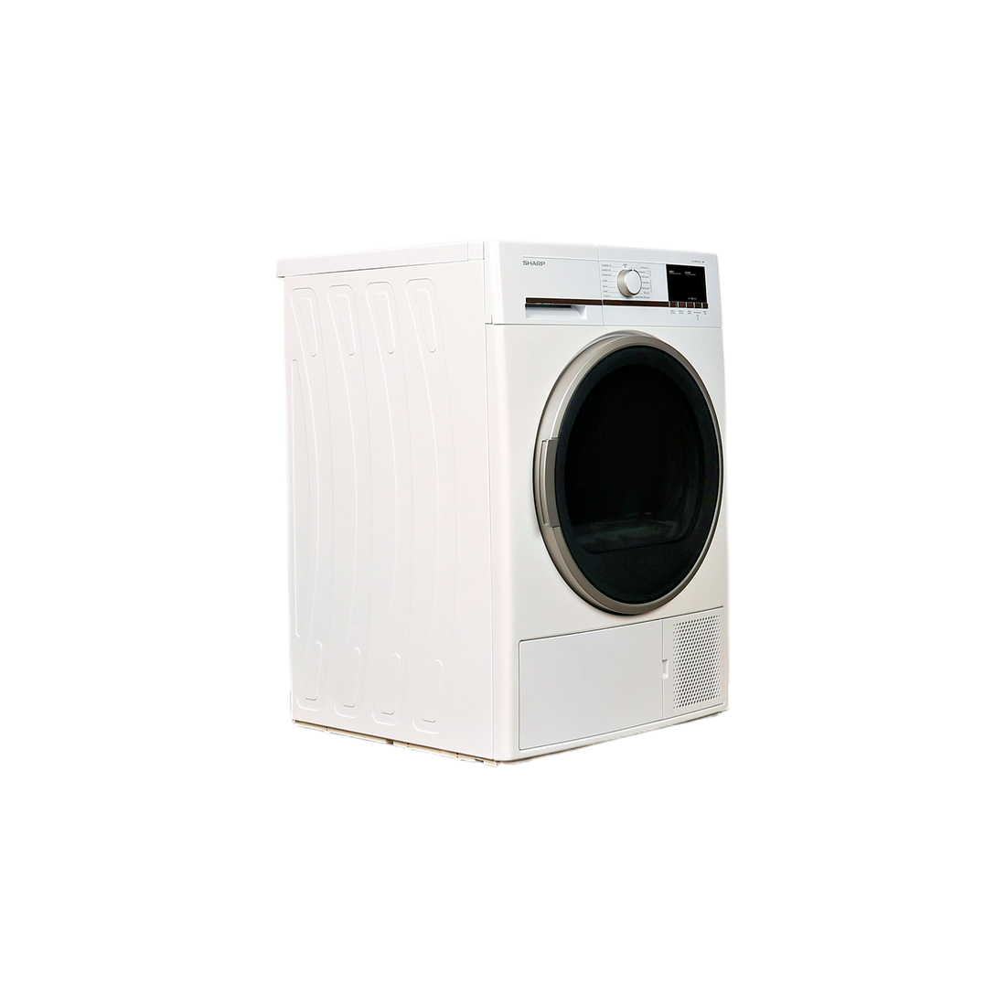 Seche-Linge Pompe À Chaleur 9 kg Reconditionné SHARP KD-GHB9S7GW2 : vue du côté droit