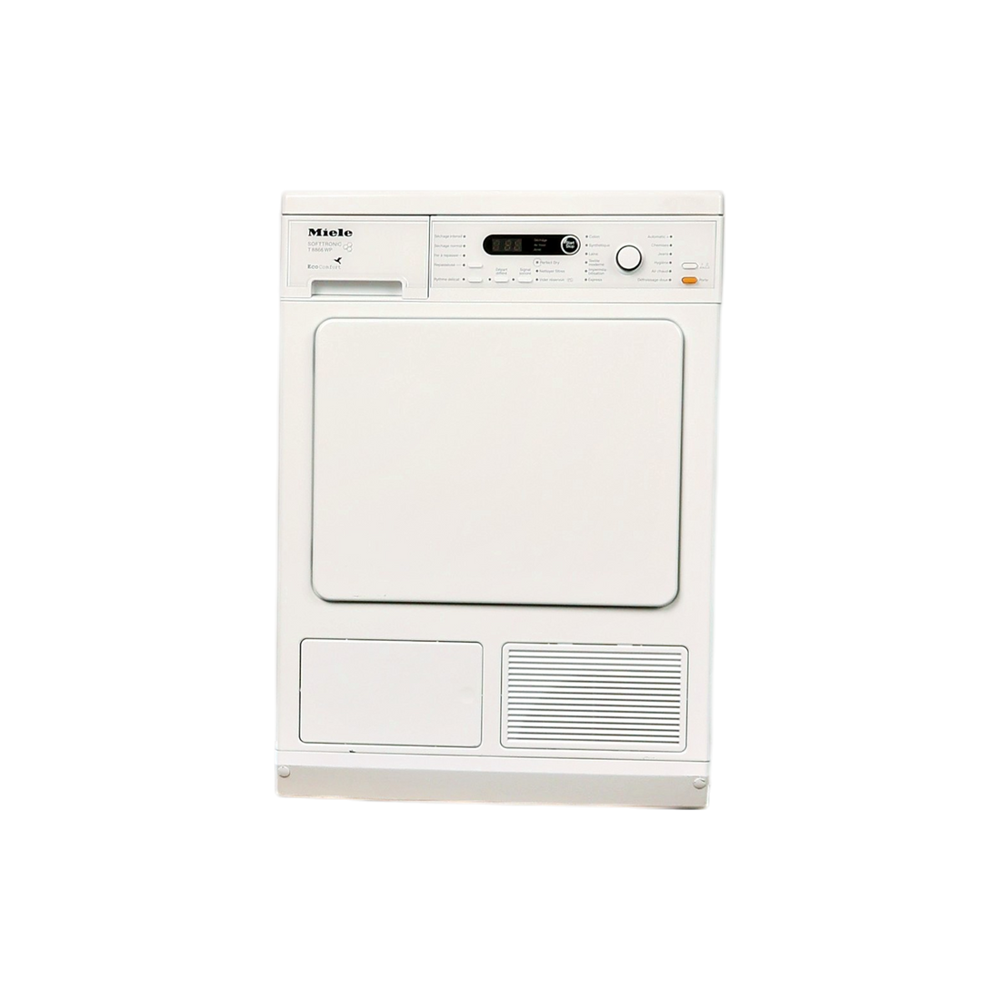 Seche-Linge Pompe À Chaleur 8 kg Reconditionné MIELE T 8866 WP : vue de face
