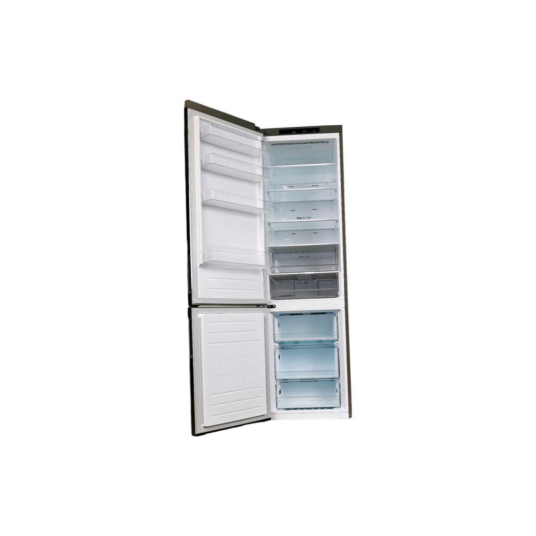Réfrigérateur Avec Congélateur 384 L Reconditionné LG GBP62PZNAC : vue de l'intérieur