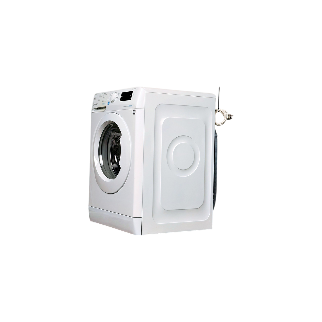 Lave-Linge Hublot 8 kg Reconditionné INDESIT BWEW81285XWFRN : vue du côté gauche