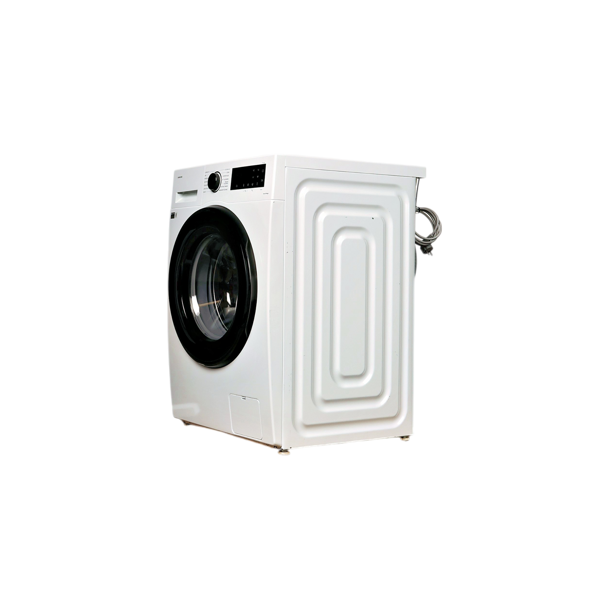 Lave-Linge Hublot 9 kg Reconditionné SAMSUNG WW90CGC04DAE : vue du côté gauche