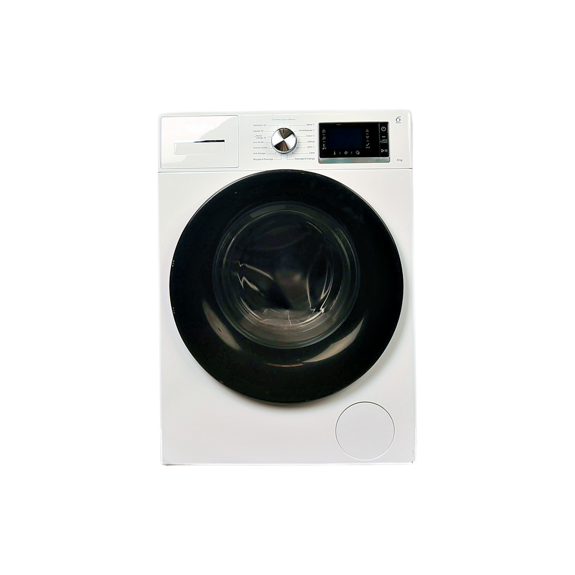 Lave-Linge Hublot 8 kg Reconditionné WHIRLPOOL W7X89R SILENCE FR : vue de face
