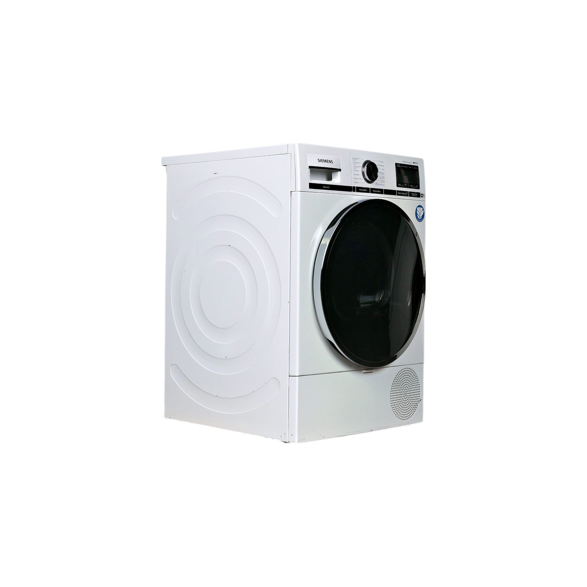 Seche-Linge Pompe À Chaleur 9 kg Reconditionné SIEMENS WT47XEH9FF : vue du côté droit