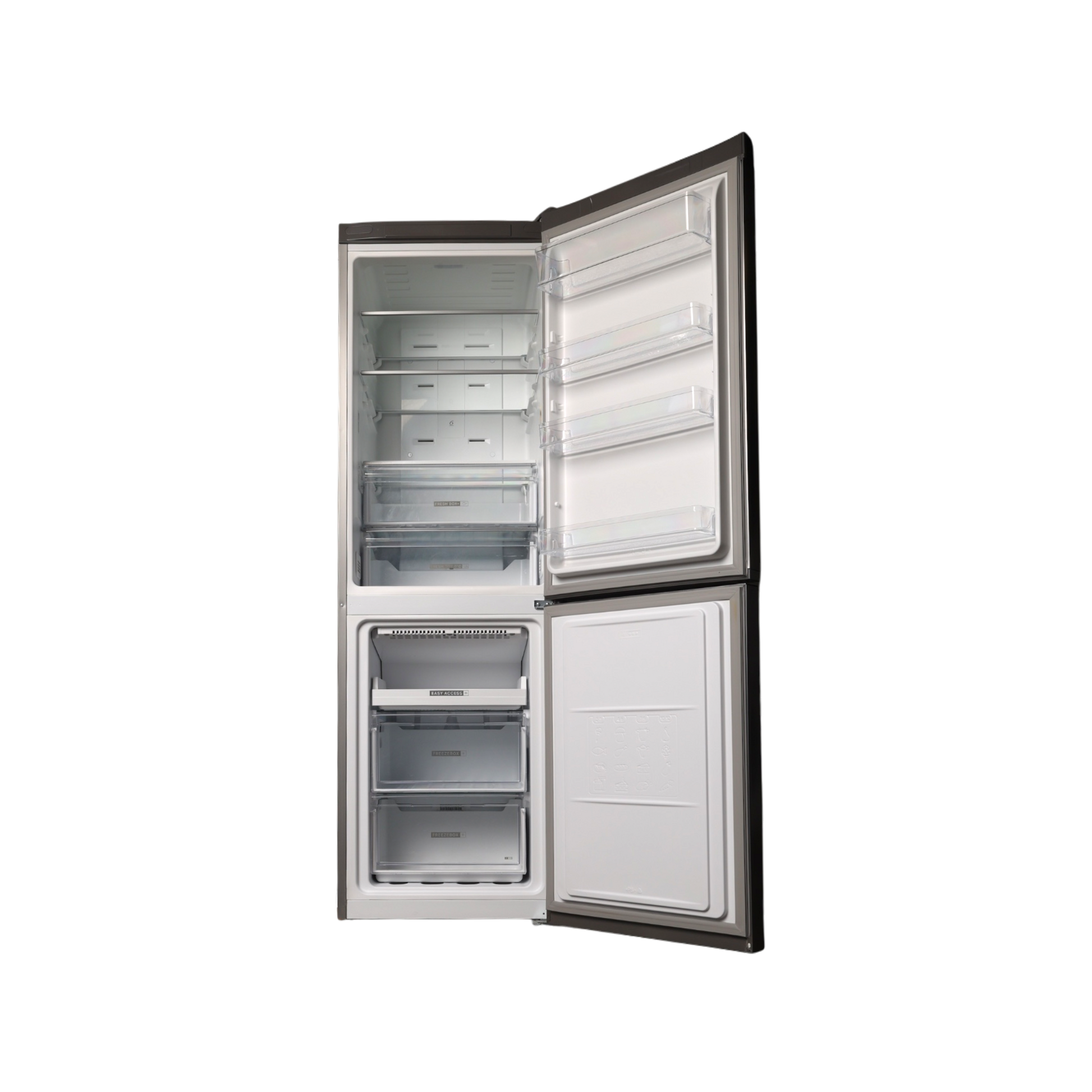 Réfrigérateur Avec Congélateur 338 L Reconditionné WHIRLPOOL W7821OOX : vue de l'intérieur