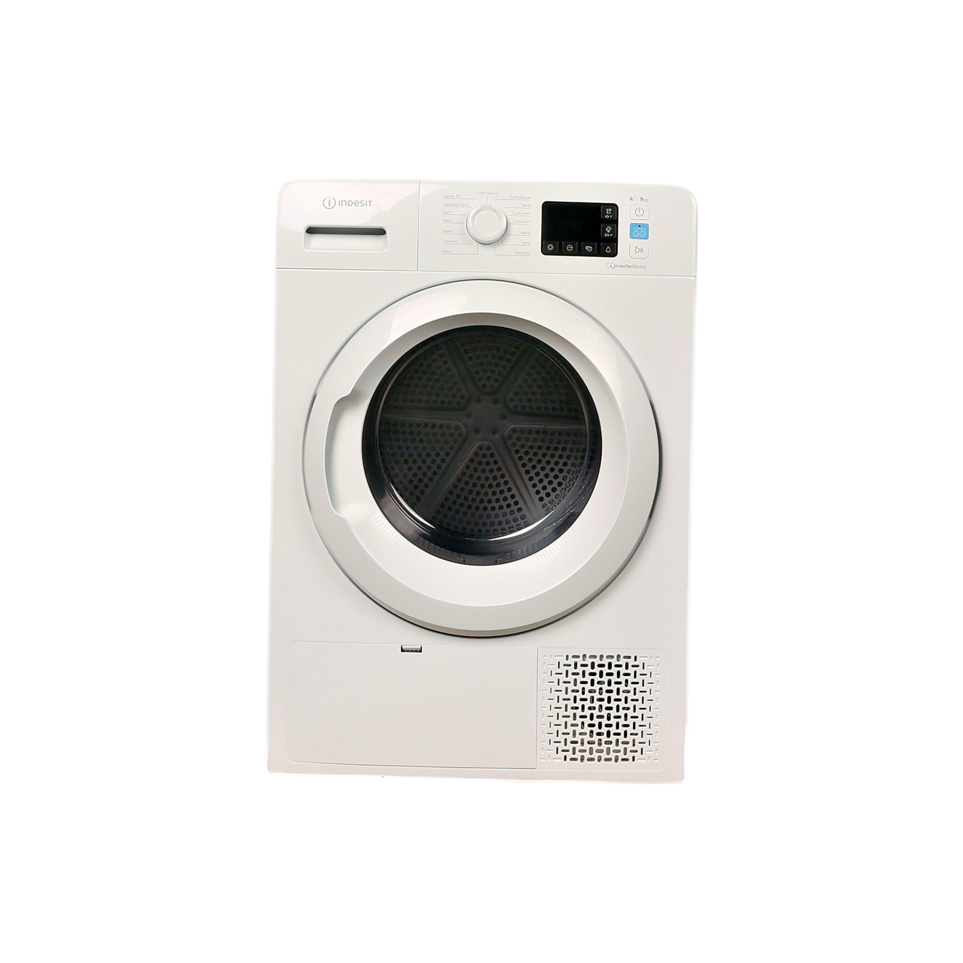 Seche-Linge Pompe À Chaleur 9 kg Reconditionné INDESIT YTM1192XFR : vue de face