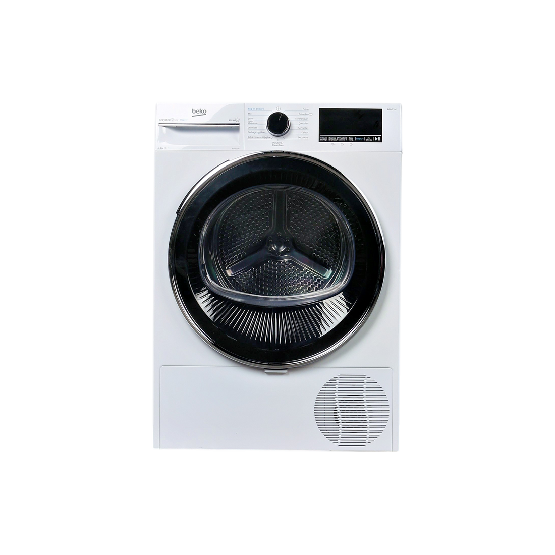Seche-Linge Condensation 9 kg Reconditionné BEKO B5T49237W : vue de face