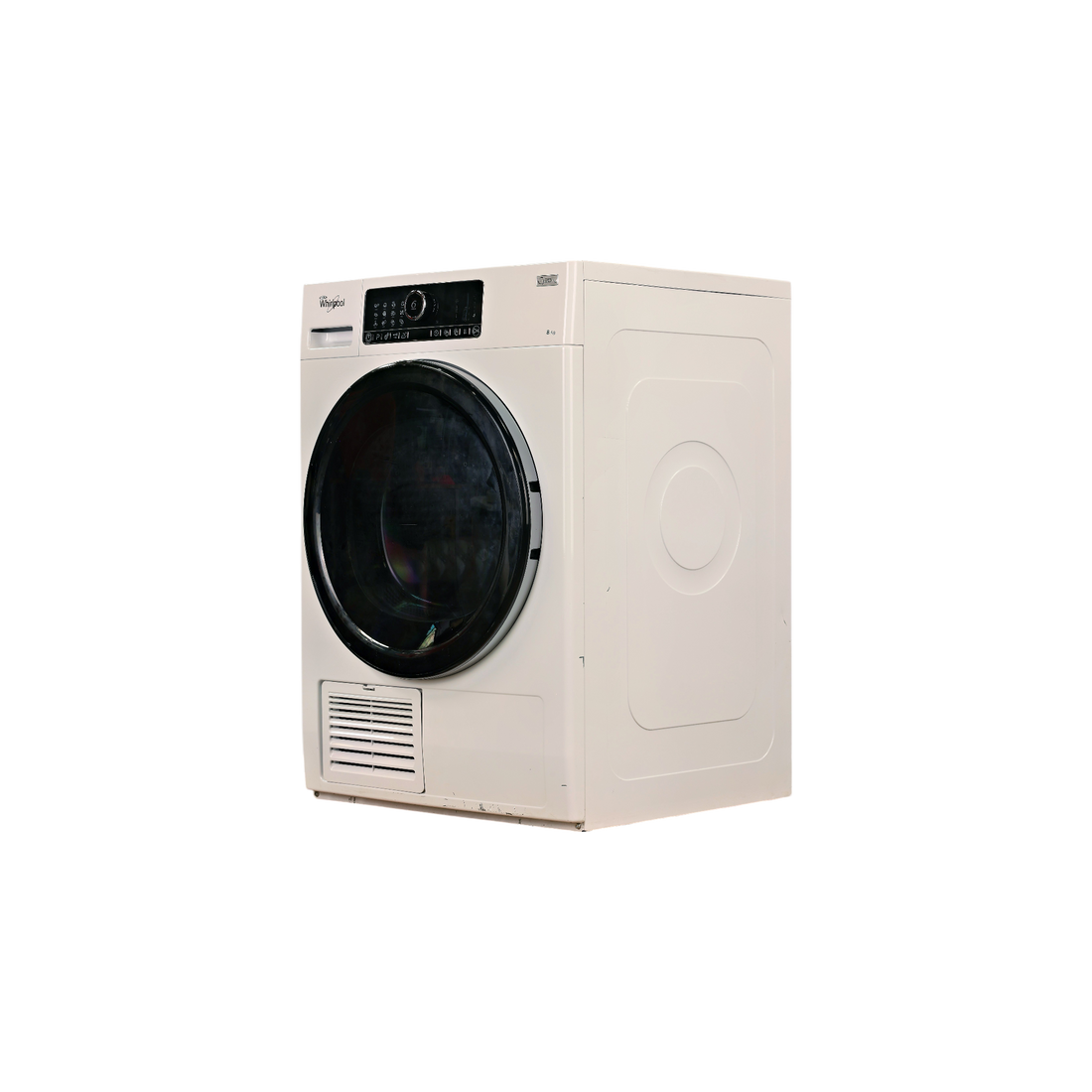 Seche-Linge Pompe À Chaleur 8 kg Reconditionné WHIRLPOOL HSCX 80531 : vue du côté gauche