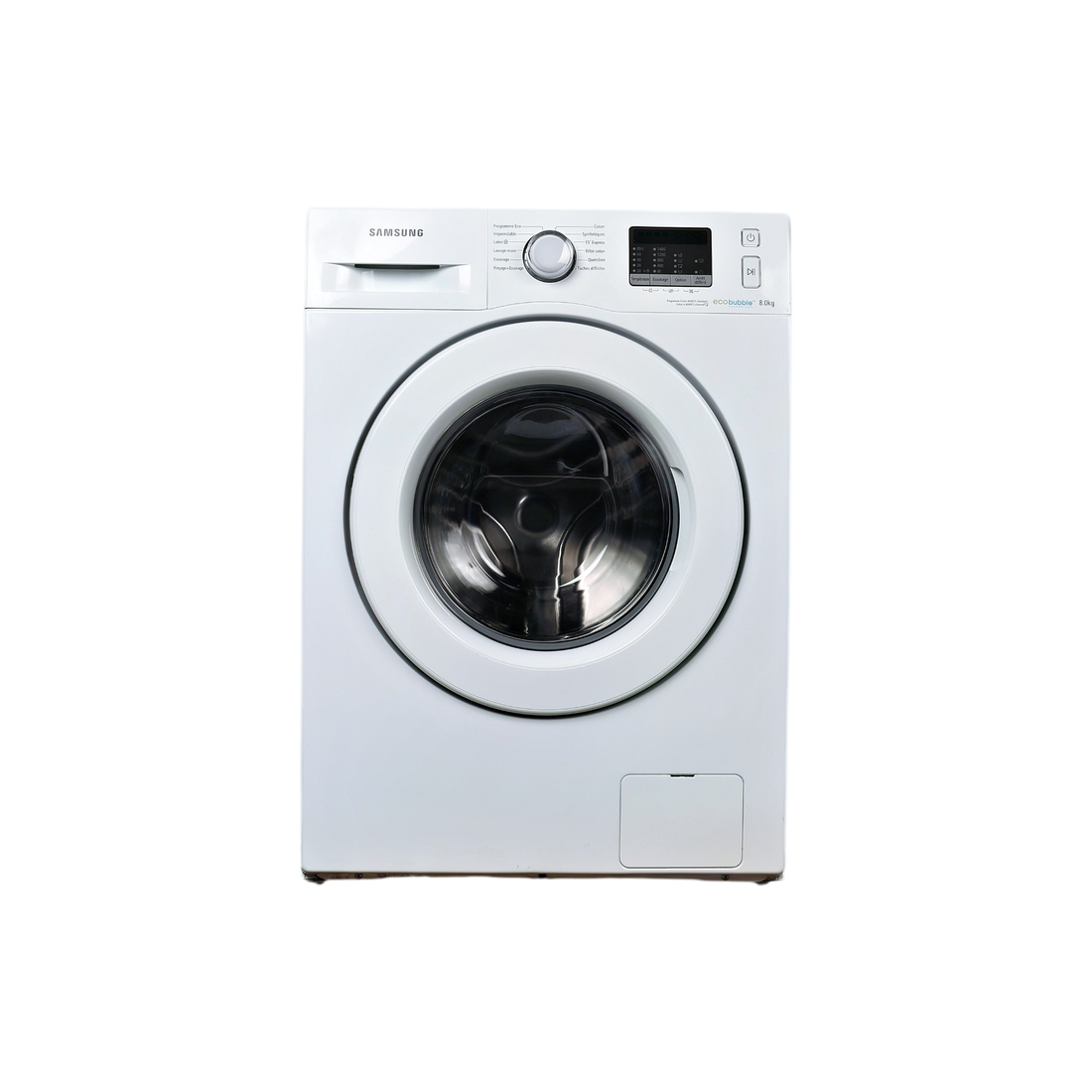 Lave-Linge Hublot 8 kg Reconditionné SAMSUNG WF80F5E0W4W : vue de face