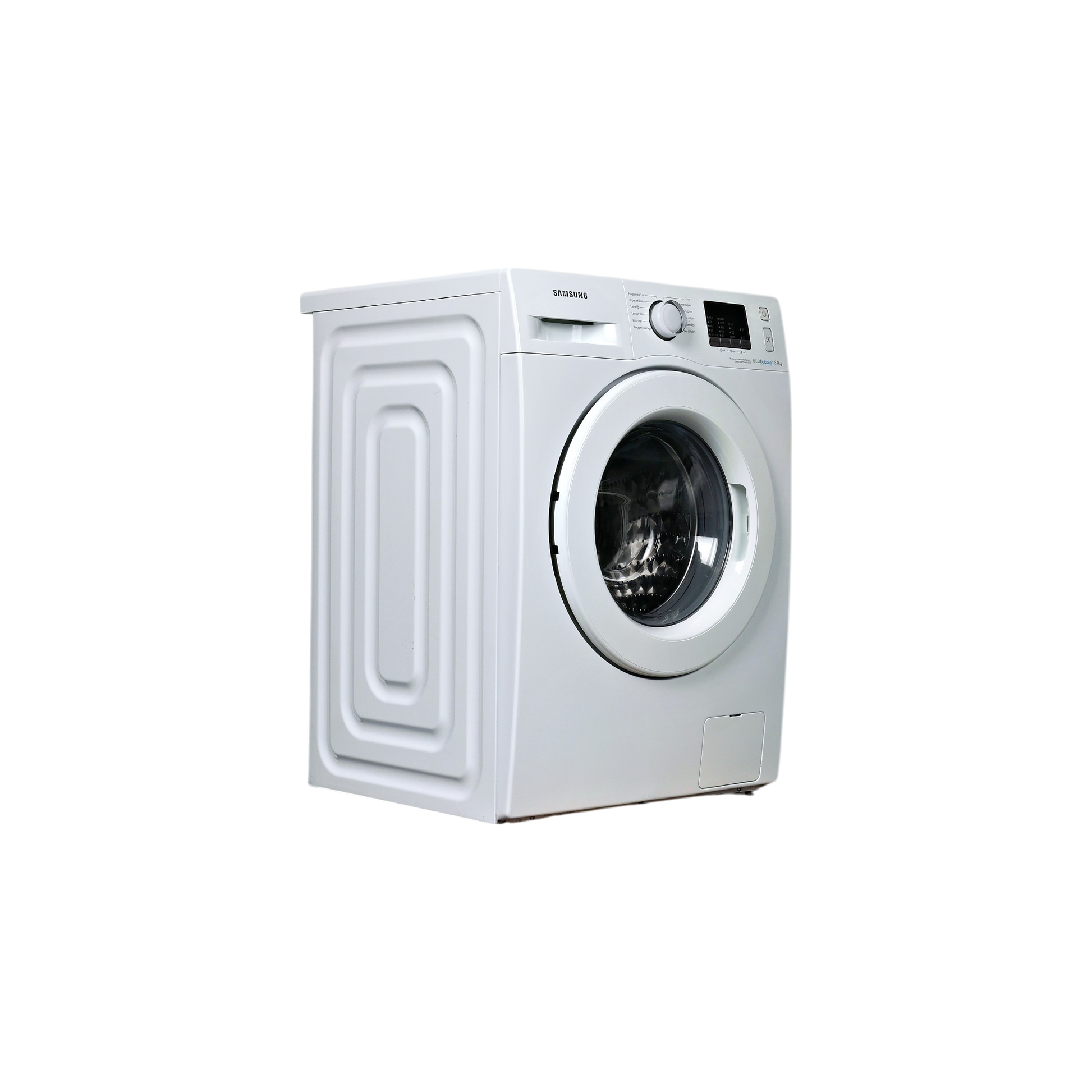 Lave-Linge Hublot 8 kg Reconditionné SAMSUNG WF80F5E0W4W : vue du côté droit