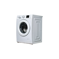 Lave-Linge Hublot 8 kg Reconditionné SAMSUNG WF80F5E0W4W : vue du côté gauche