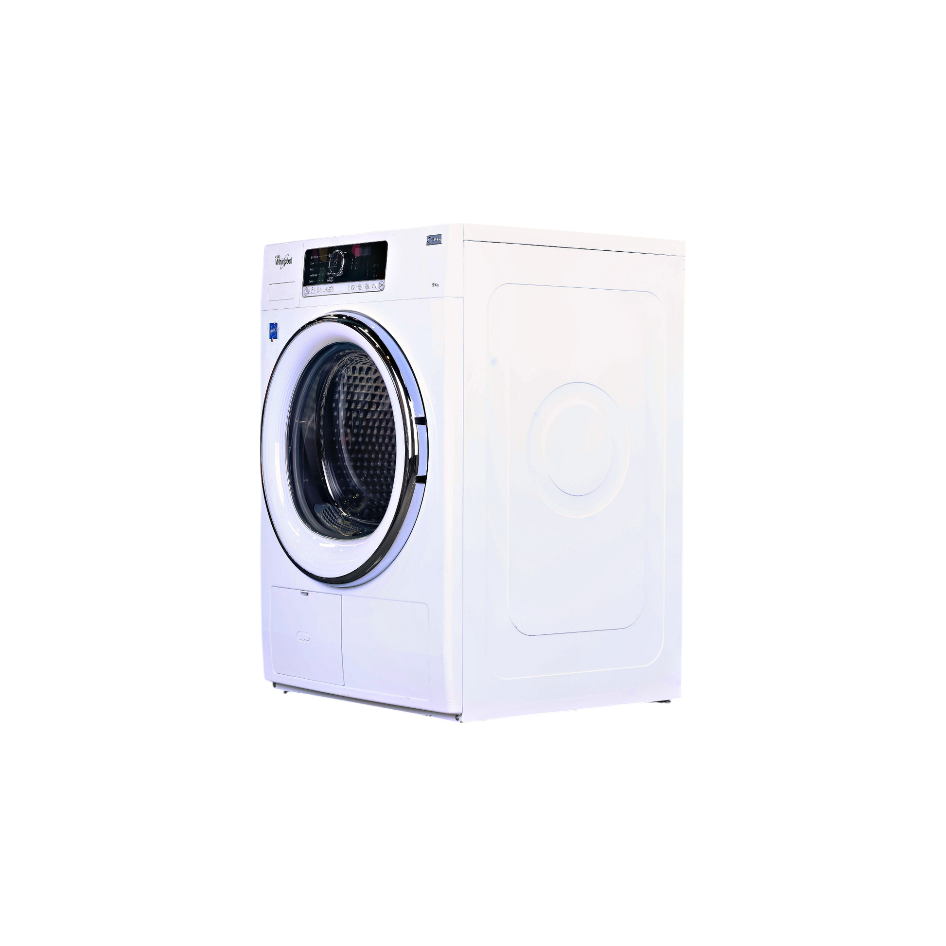 Seche-Linge Pompe À Chaleur 9 kg Reconditionné WHIRLPOOL HSCX 90422 : vue du côté gauche