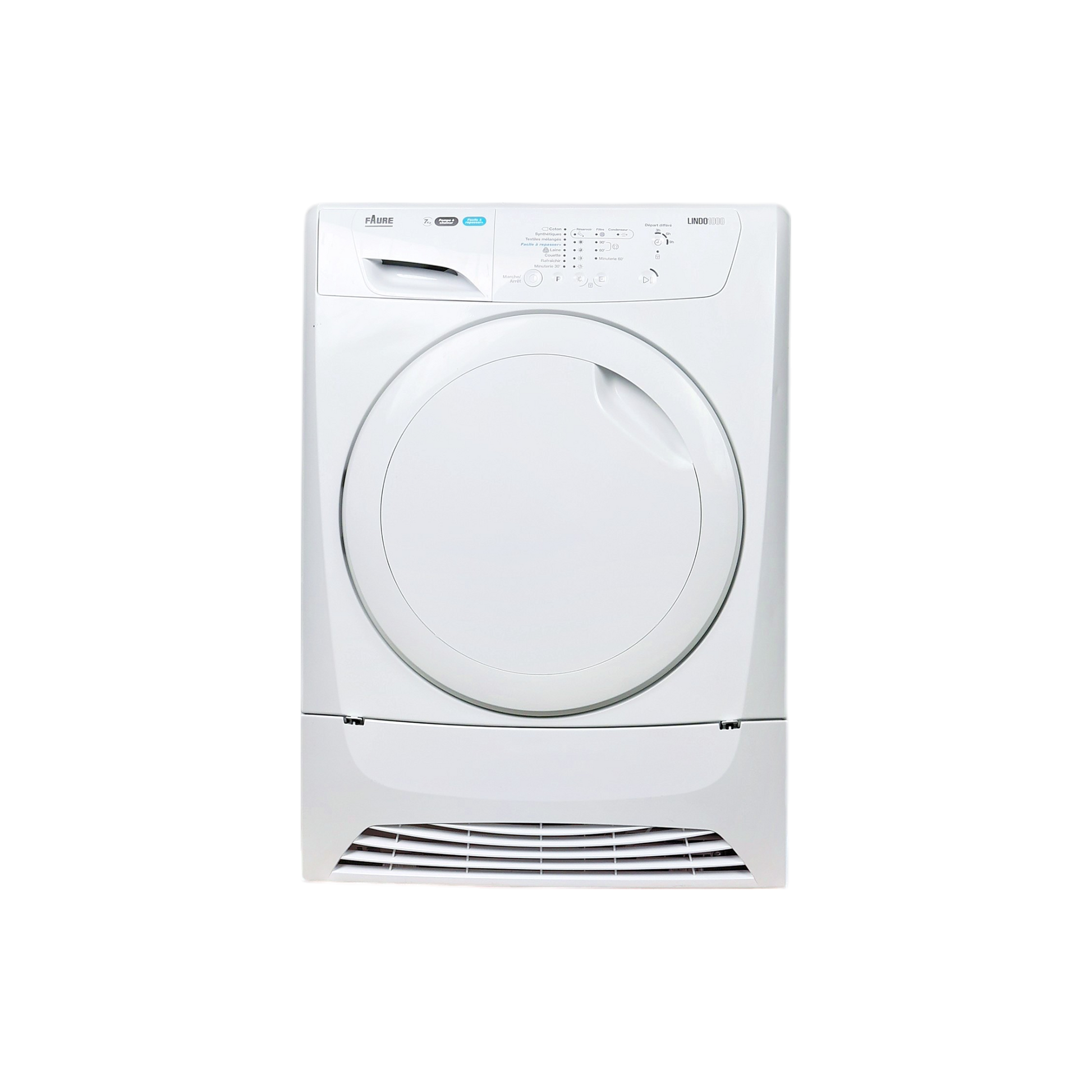 Seche-Linge Pompe À Chaleur 7 kg Reconditionné FAURE FDH7332PZ : vue de face