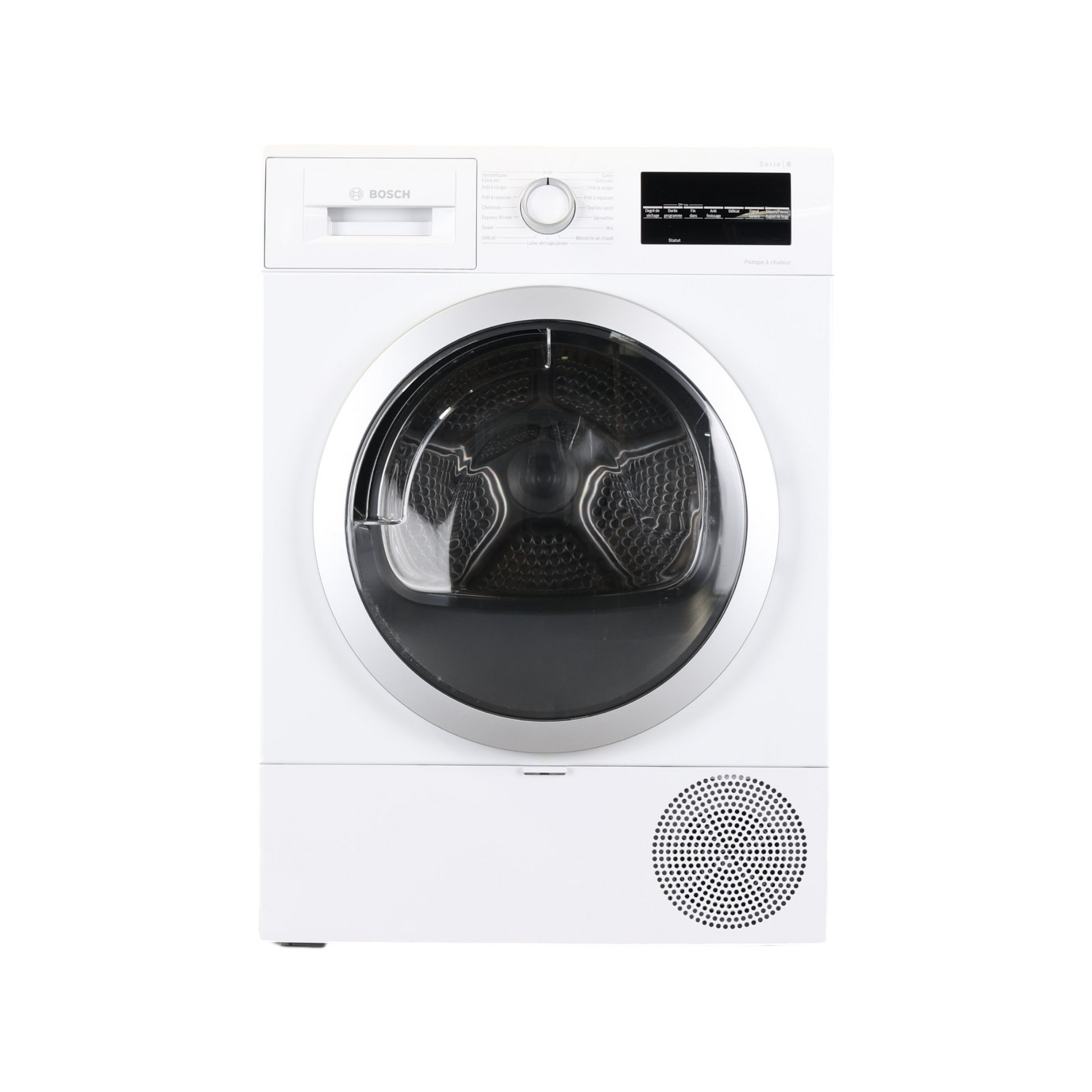 Seche-Linge Pompe À Chaleur 9 kg Reconditionné BOSCH WTR85T09FF : vue de face
