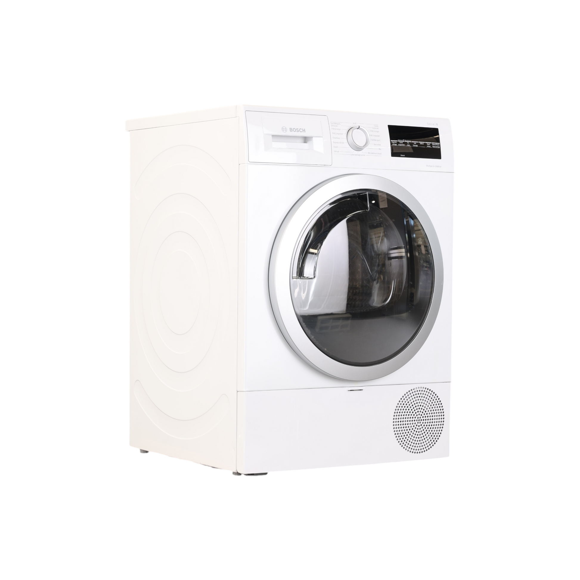 Seche-Linge Pompe À Chaleur 9 kg Reconditionné BOSCH WTR85T09FF : vue du côté droit
