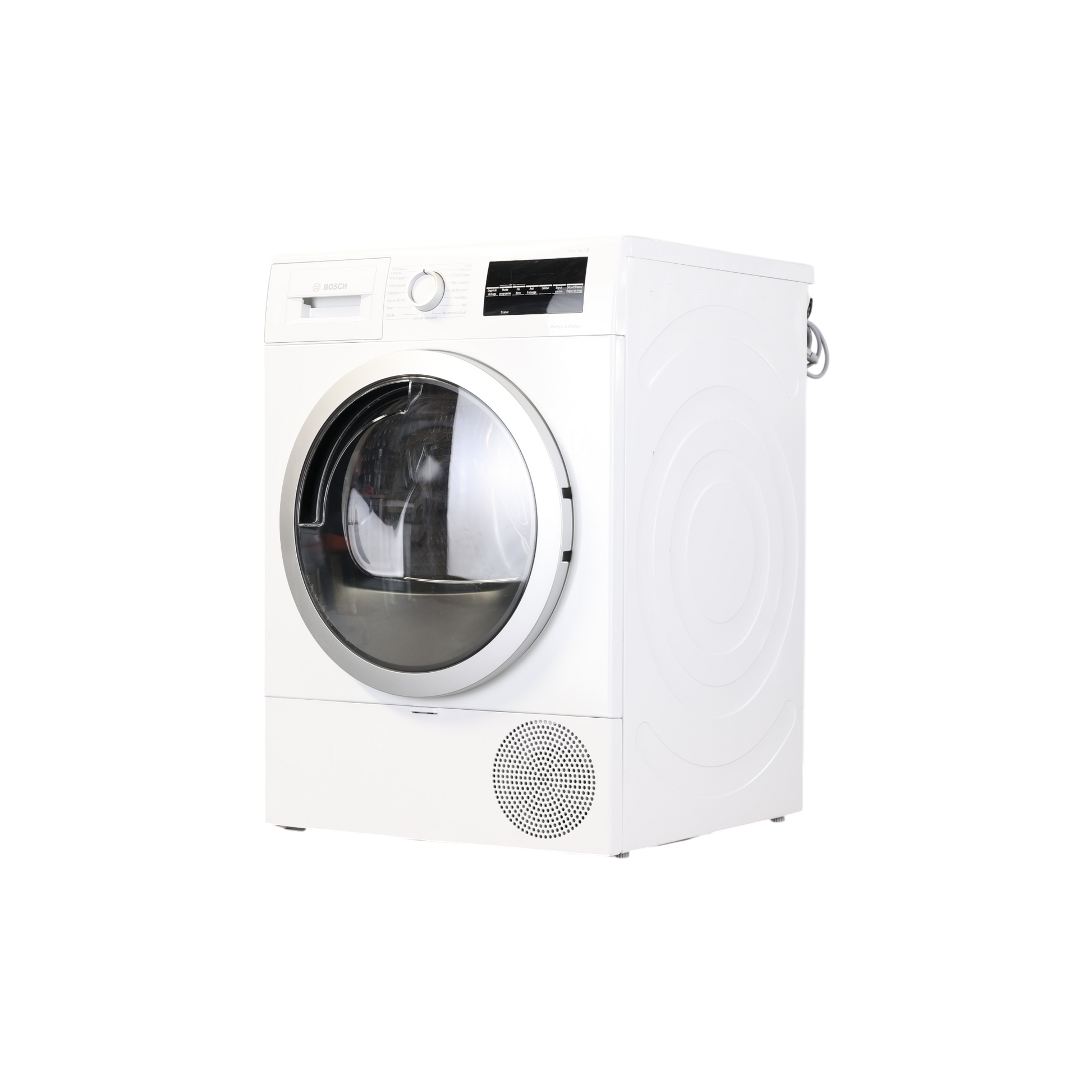 Seche-Linge Pompe À Chaleur 9 kg Reconditionné BOSCH WTR85T09FF : vue du côté gauche