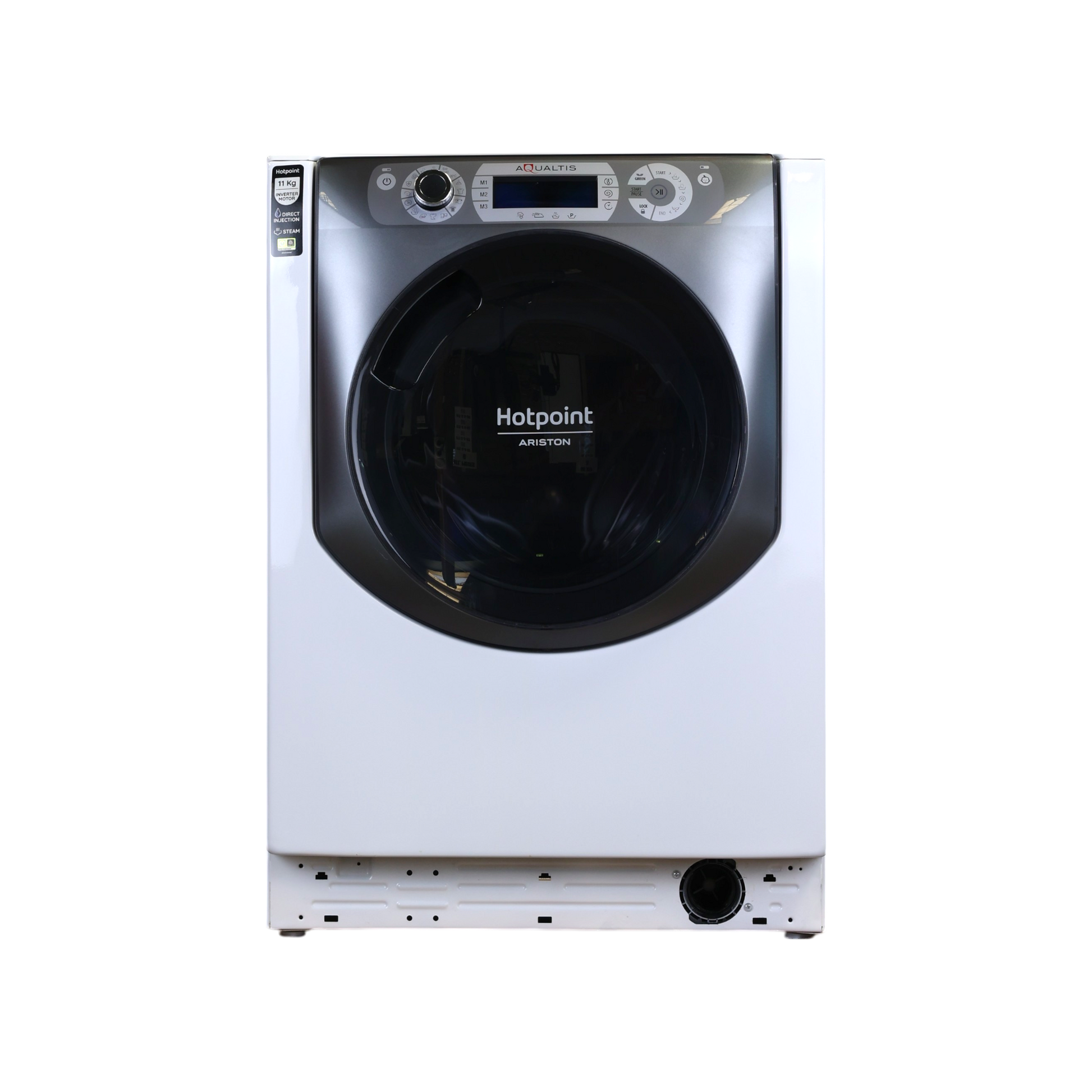 Lave-Linge Hublot 11 kg Reconditionné HOTPOINT ARISTON AQ114D497SDEUN : vue de face
