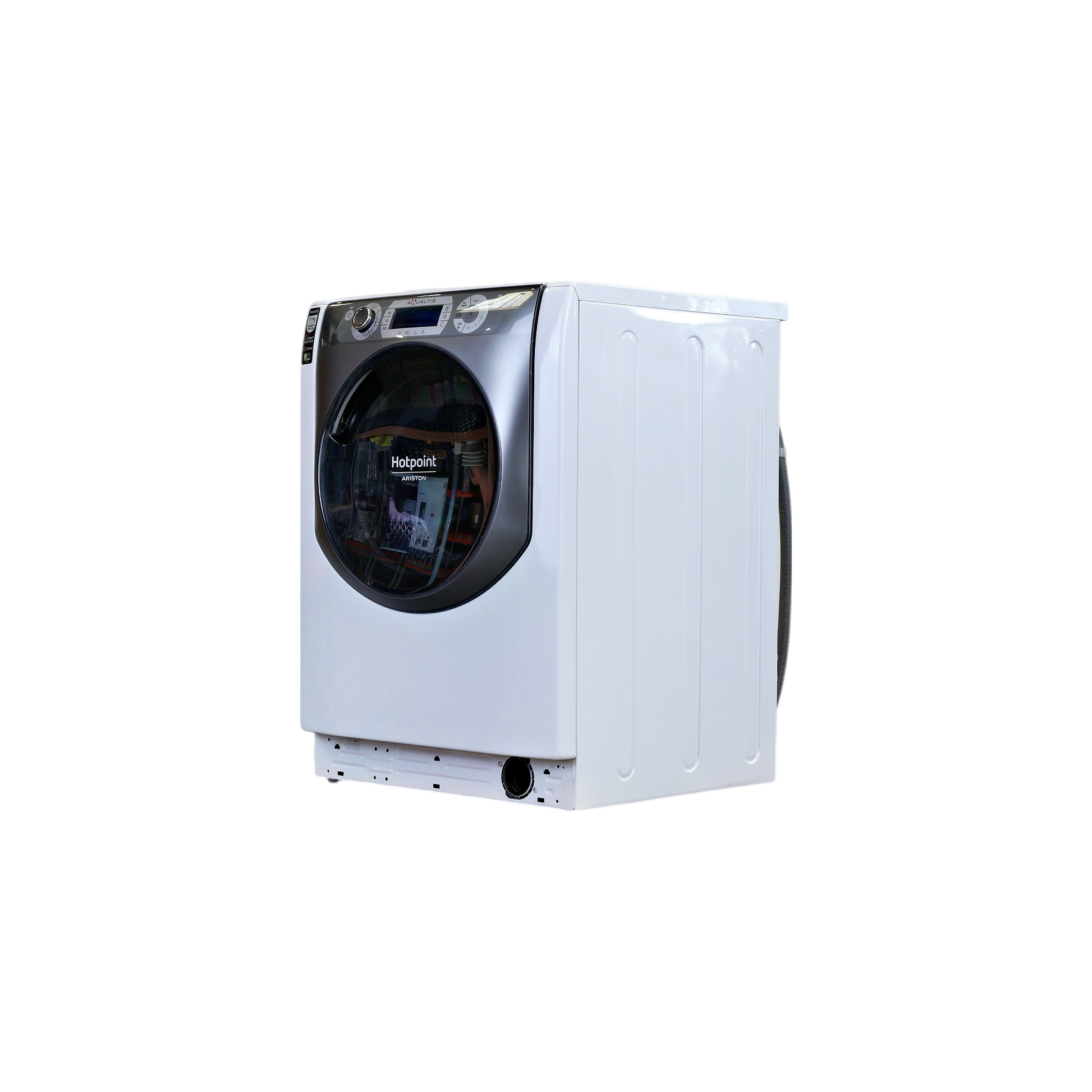 Lave-Linge Hublot 11 kg Reconditionné HOTPOINT ARISTON AQ114D497SDEUN : vue du côté gauche