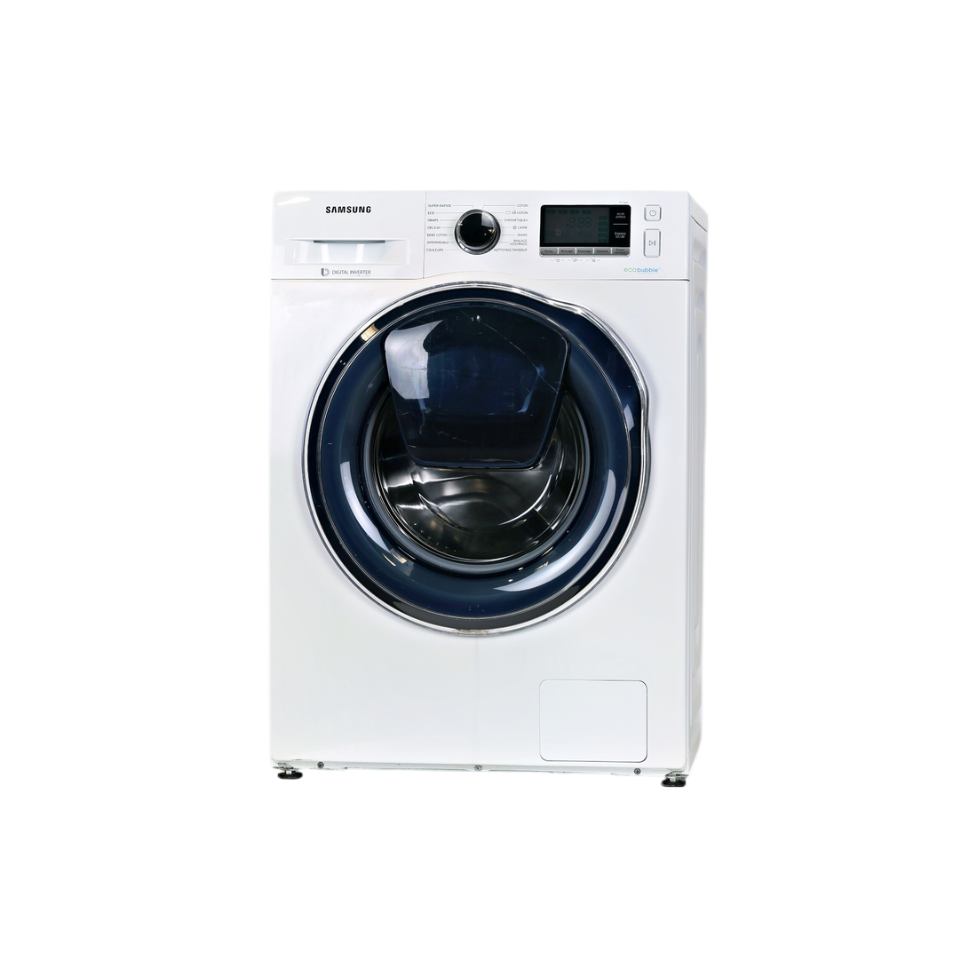 Lave-Linge Hublot 9 kg Reconditionné SAMSUNG WW90K6414QW : vue de face