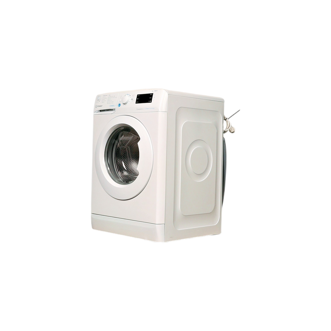 Lave-Linge Hublot 8 kg Reconditionné INDESIT BWE81496XWVFR : vue du côté gauche