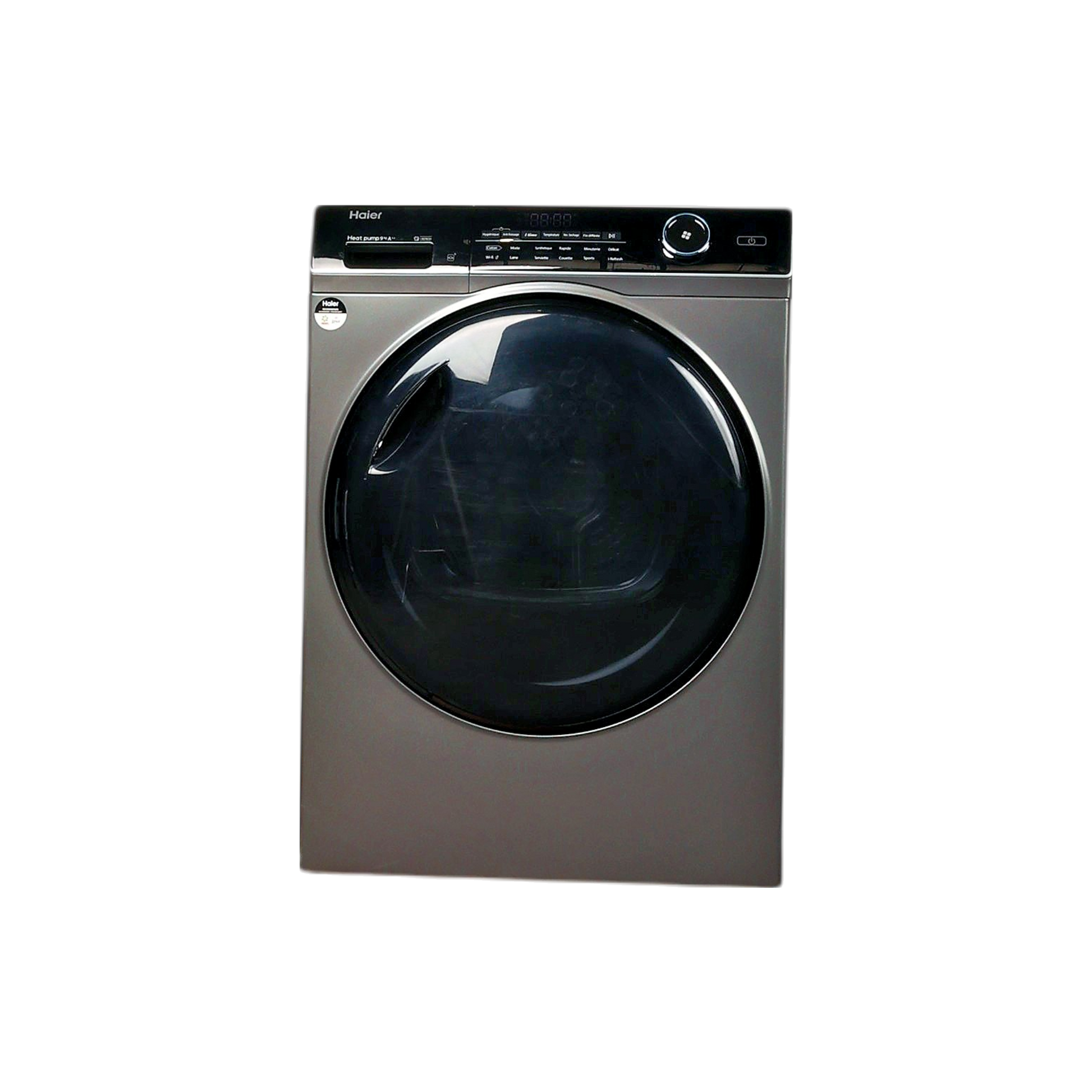 Seche-Linge Pompe À Chaleur 9 kg Reconditionné HAIER HD90-A2959S : vue de face