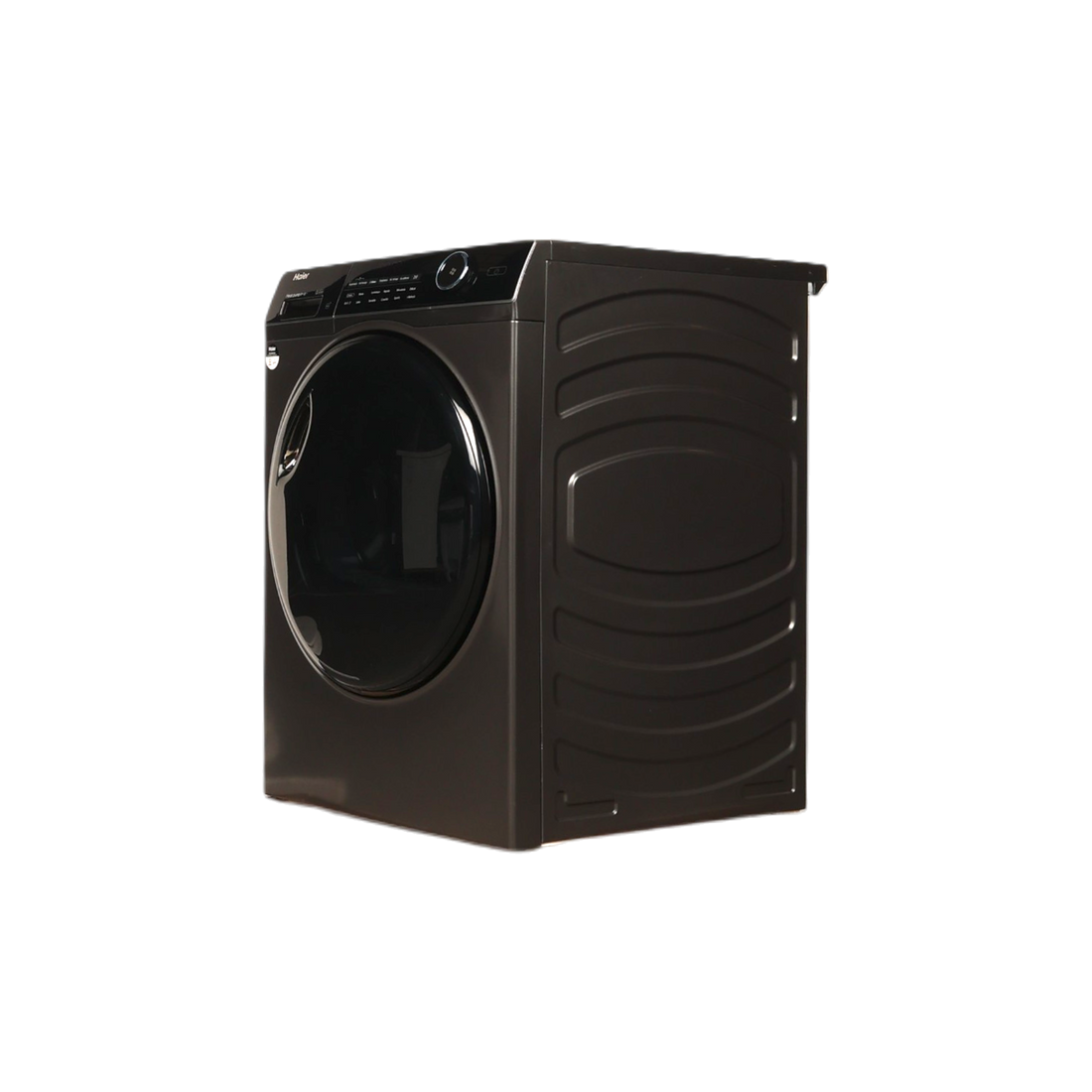 Seche-Linge Pompe À Chaleur 9 kg Reconditionné HAIER HD90-A2959S : vue du côté gauche
