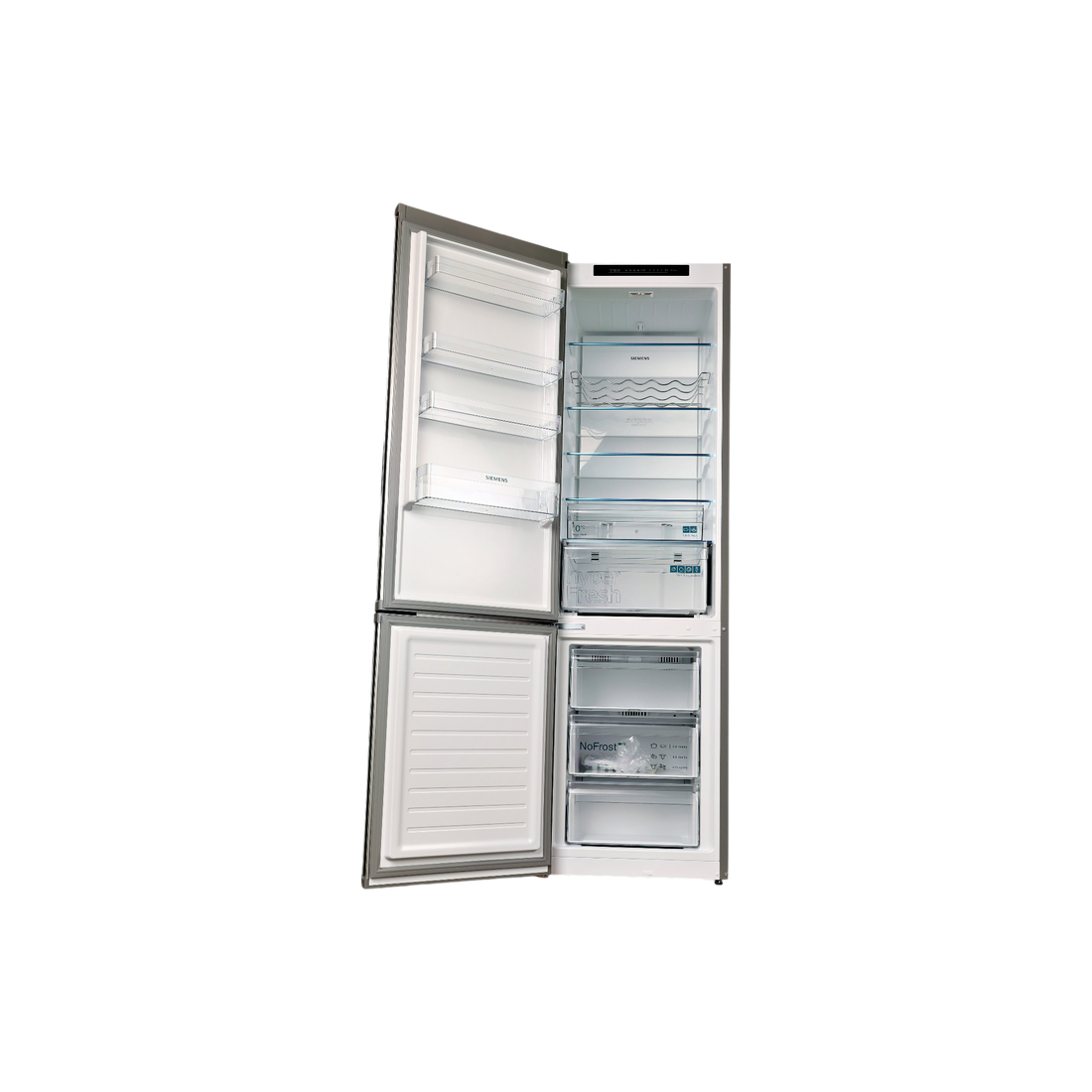 Réfrigérateur Avec Congélateur 363 L Reconditionné SIEMENS KG39N2IDF : vue de l'intérieur