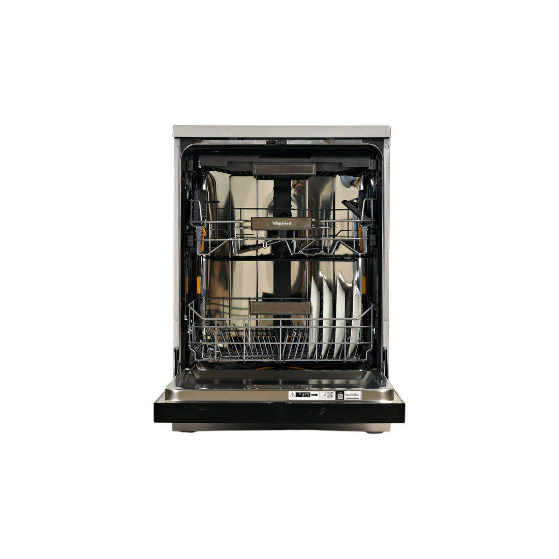 Lave-Vaisselle Pose Libre 15 Cvts Reconditionné WHIRLPOOL W7FHS41S : vue de l'intérieur
