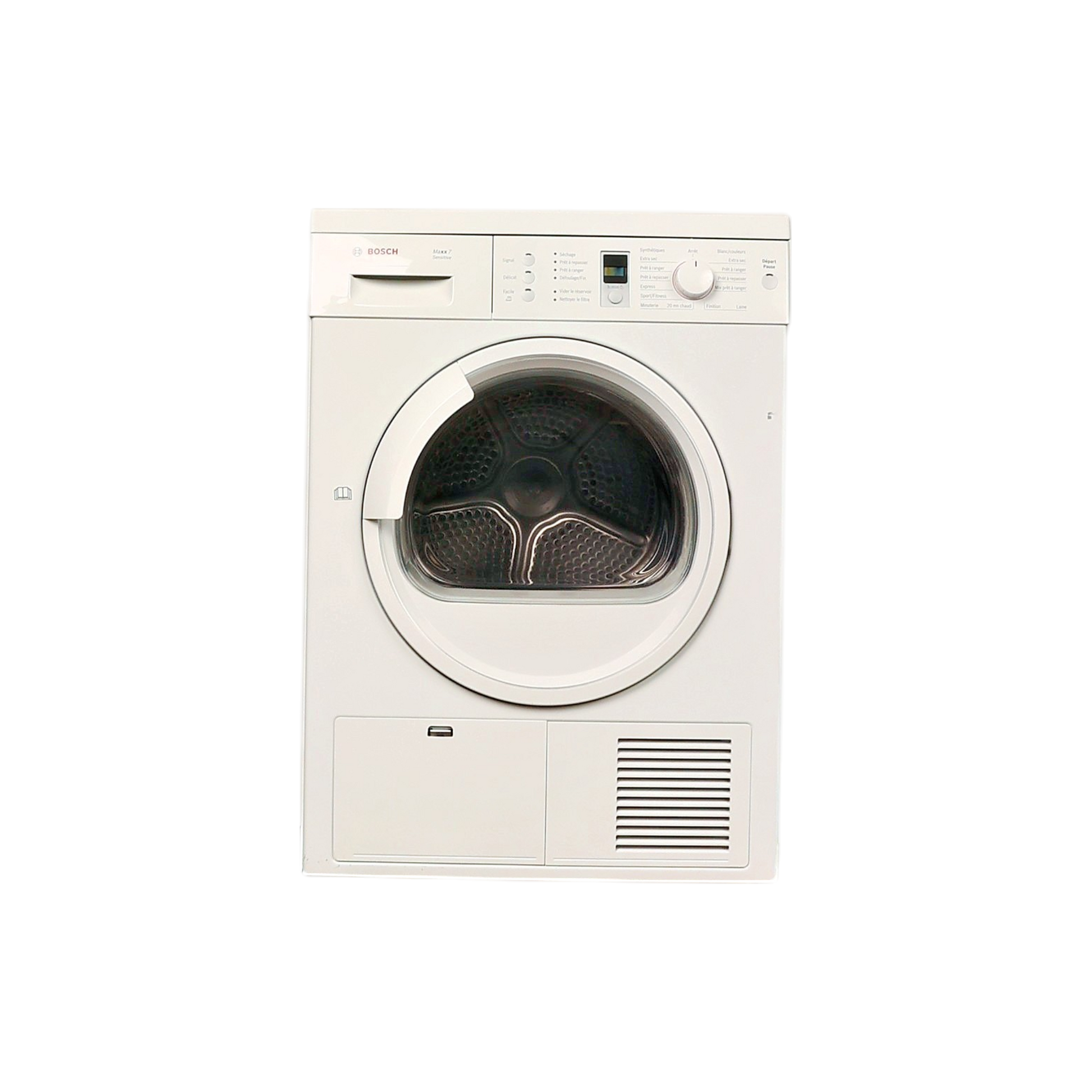 Seche-Linge Condensation 7 kg Reconditionné BOSCH WTE86304FF : vue de face