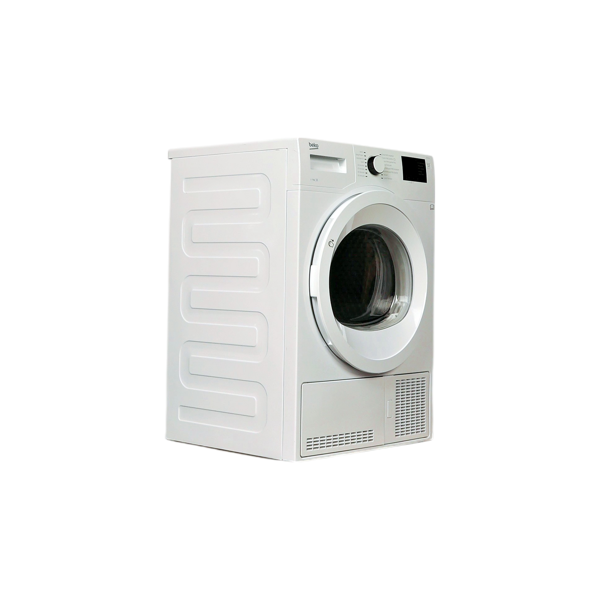 Seche-Linge Condensation 7 kg Reconditionné BEKO BDB7135W : vue du côté droit