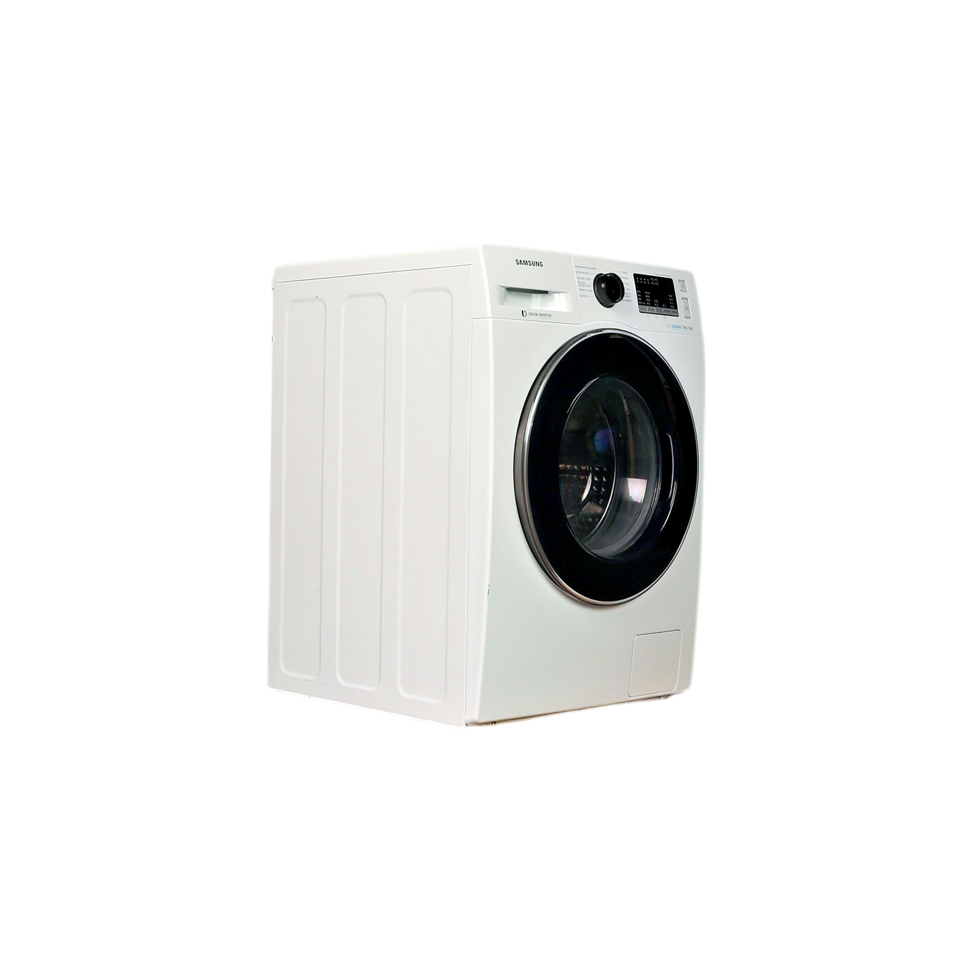 Lave-Linge Sechant 8 kg Reconditionné SAMSUNG WD80M4453JW : vue du côté droit