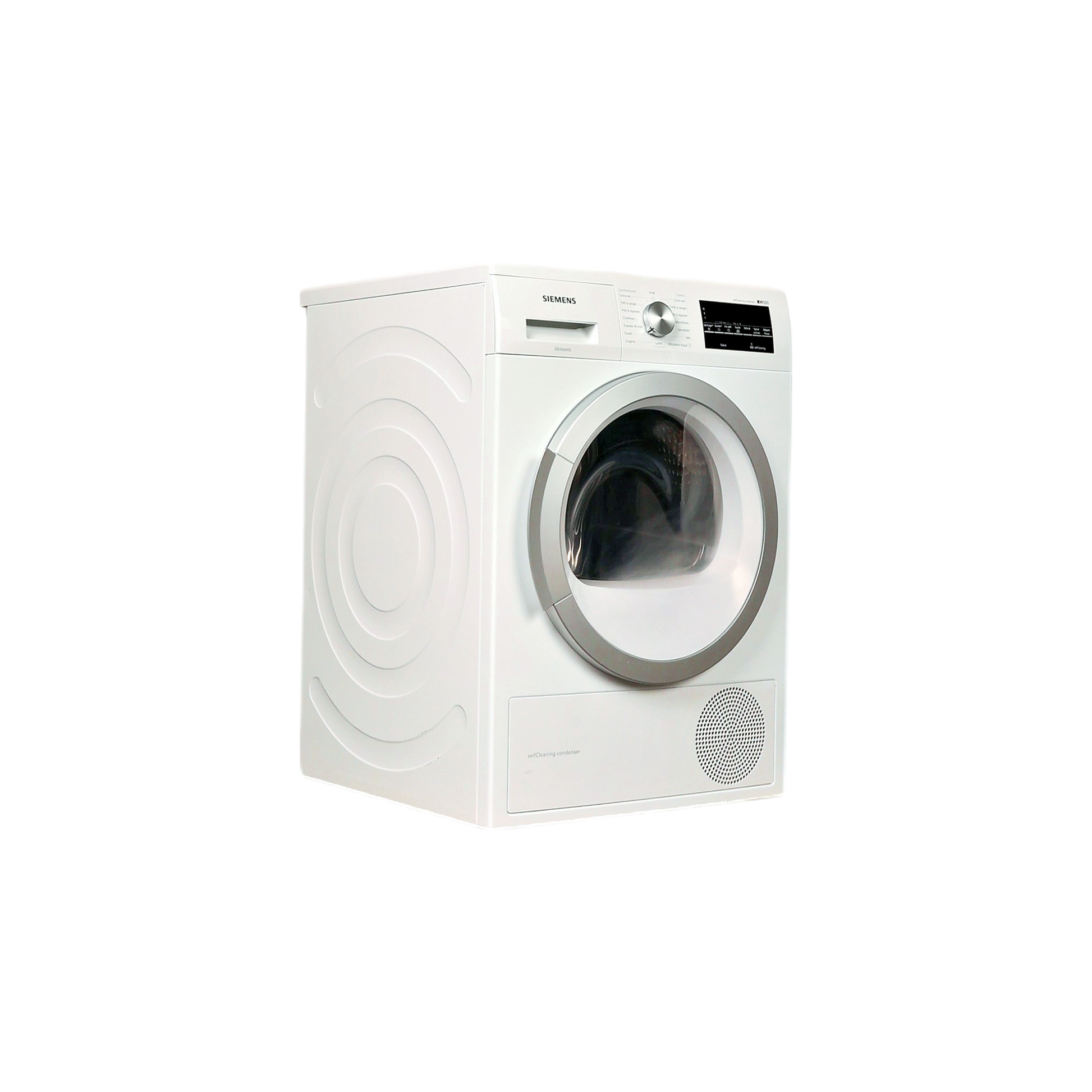 Seche-Linge Pompe À Chaleur 8 kg Reconditionné SIEMENS WT47W460FF : vue du côté droit