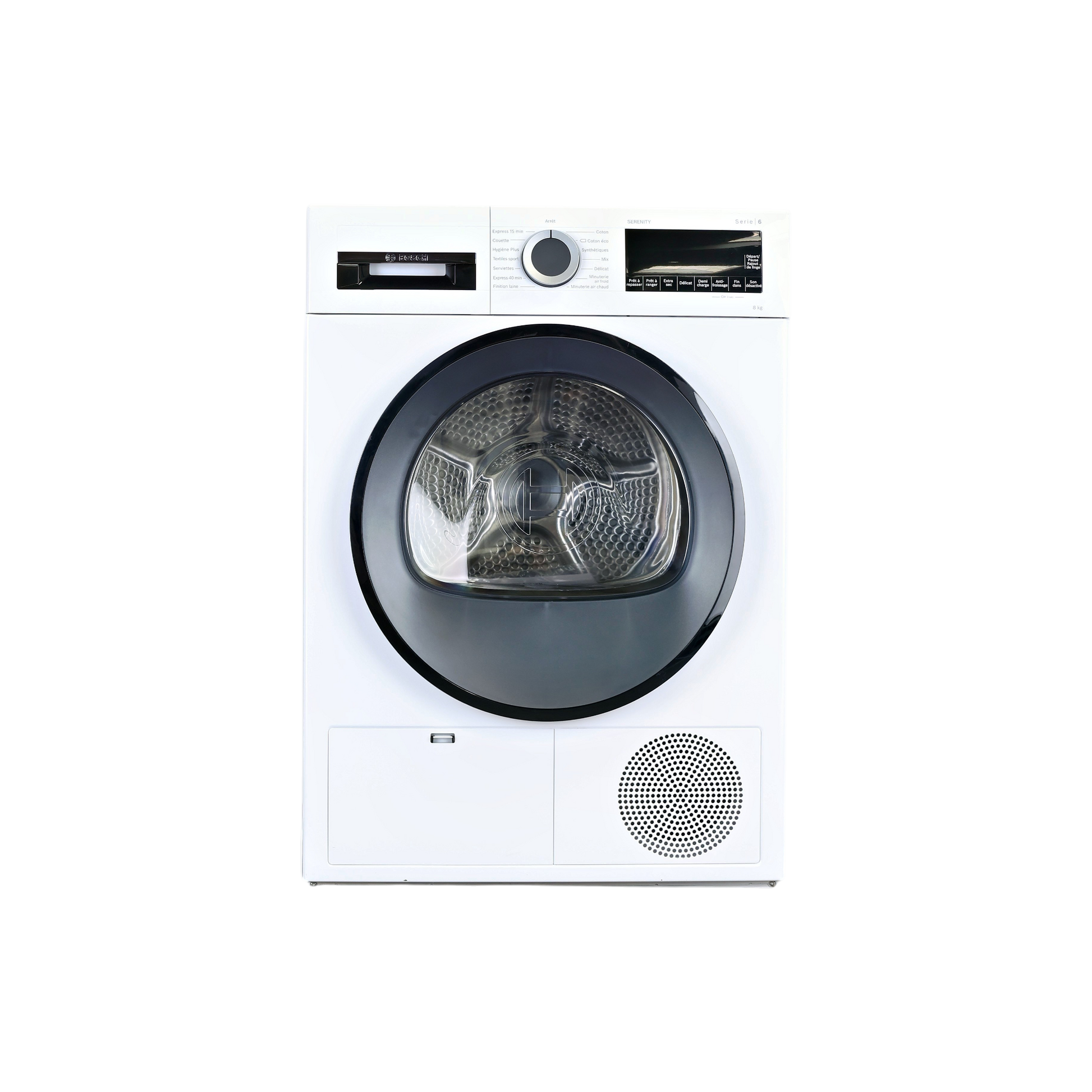 Seche-Linge Condensation 8 kg Reconditionné BOSCH WPG2313SFR : vue de face