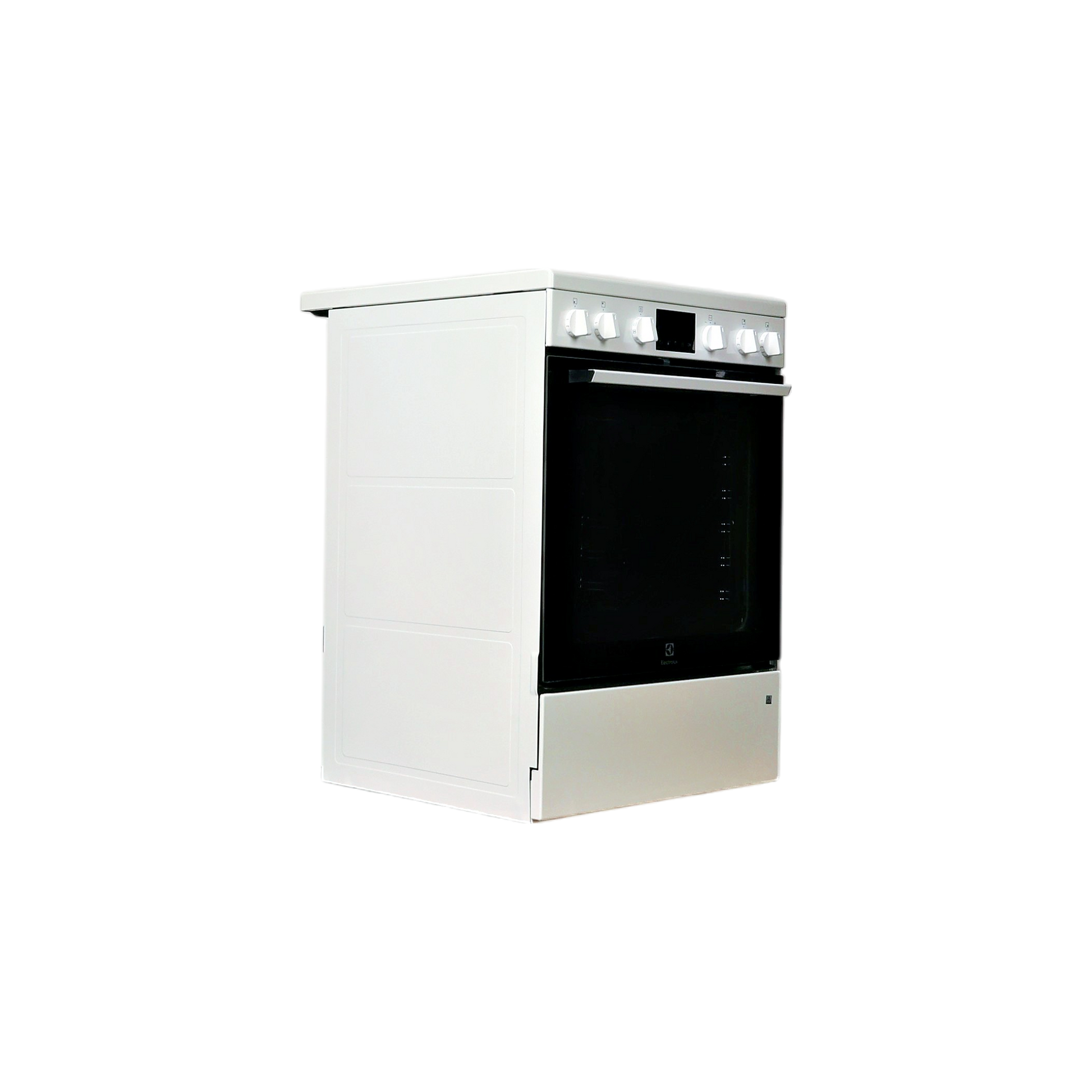 Cuisinière Vitrocéramique 73 L Reconditionné ELECTROLUX LKR64890AW : vue du côté droit