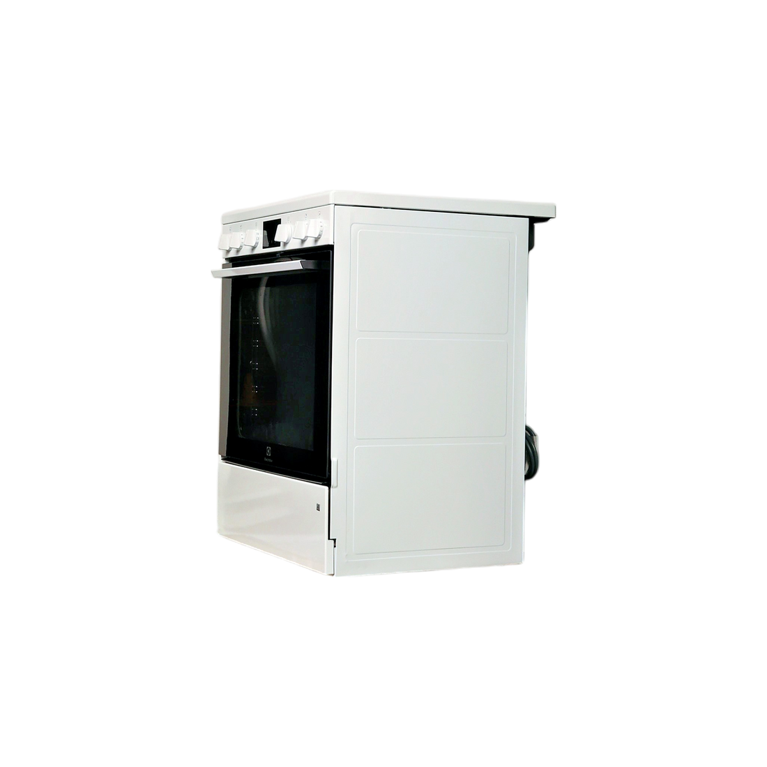 Cuisinière Vitrocéramique 73 L Reconditionné ELECTROLUX LKR64890AW : vue du côté gauche