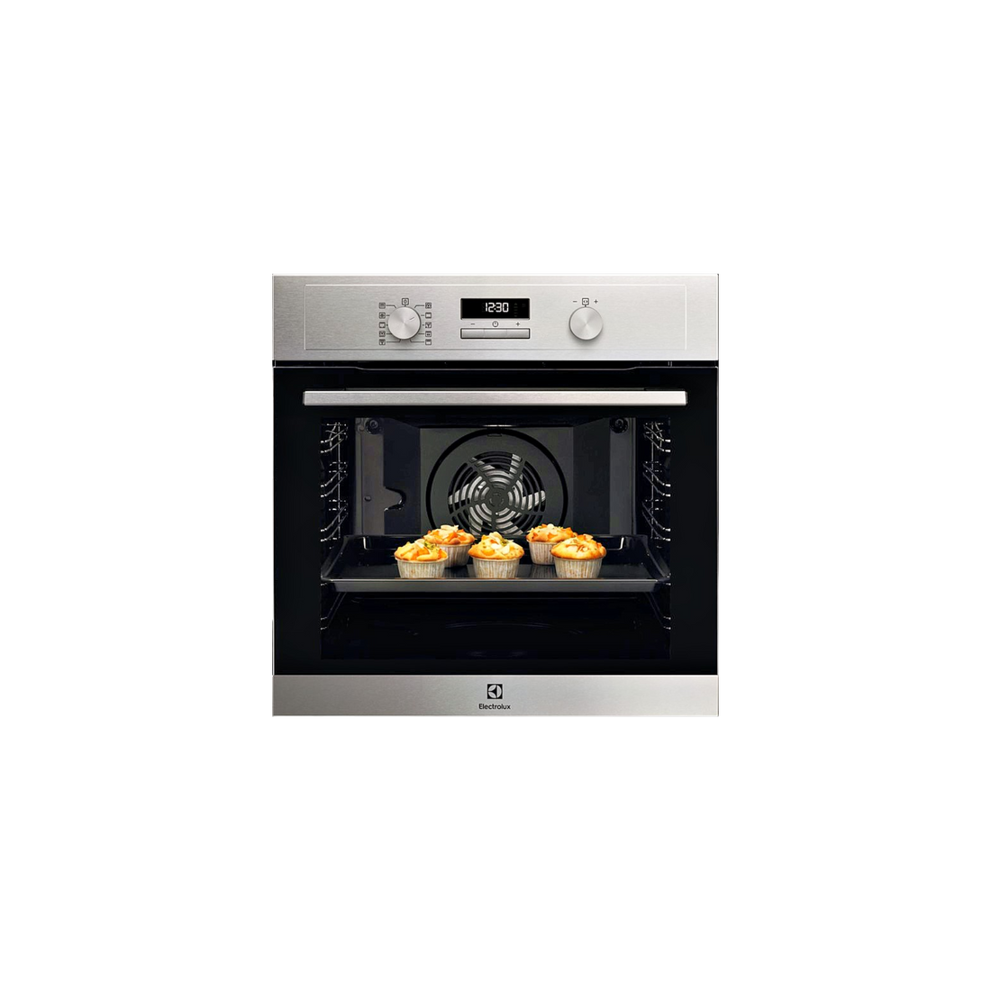 Four Chaleur Tournante 72 L Reconditionné ELECTROLUX EOF4P02X : vue de face