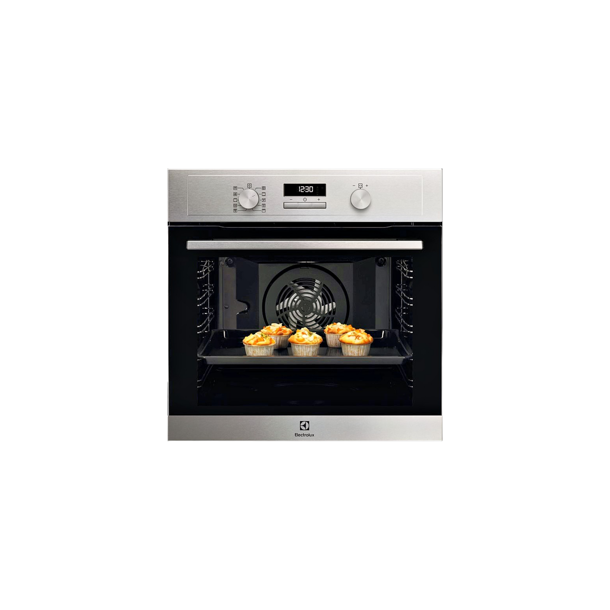 Four Chaleur Tournante 72 L Reconditionné ELECTROLUX EOF4P02X : vue de face