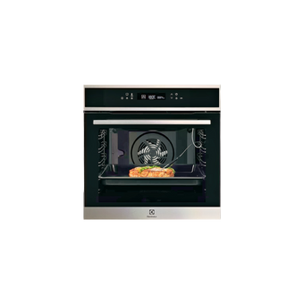 Four Chaleur Tournante 72 L Reconditionné ELECTROLUX EOE7P11X : vue de face