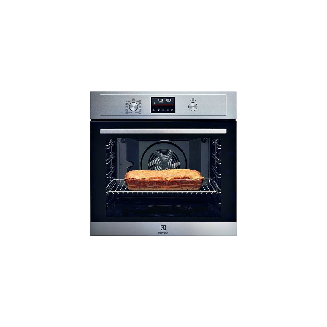 Four Chaleur Tournante 72 L Reconditionné ELECTROLUX EOF4P46X : vue de face