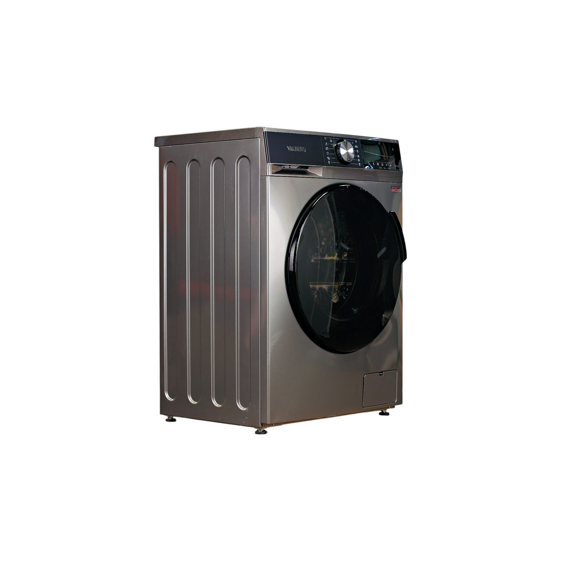 Lave-Linge Hublot 8 kg Reconditionné VALBERG WF 814 A-10 S566C2 : vue du côté droit