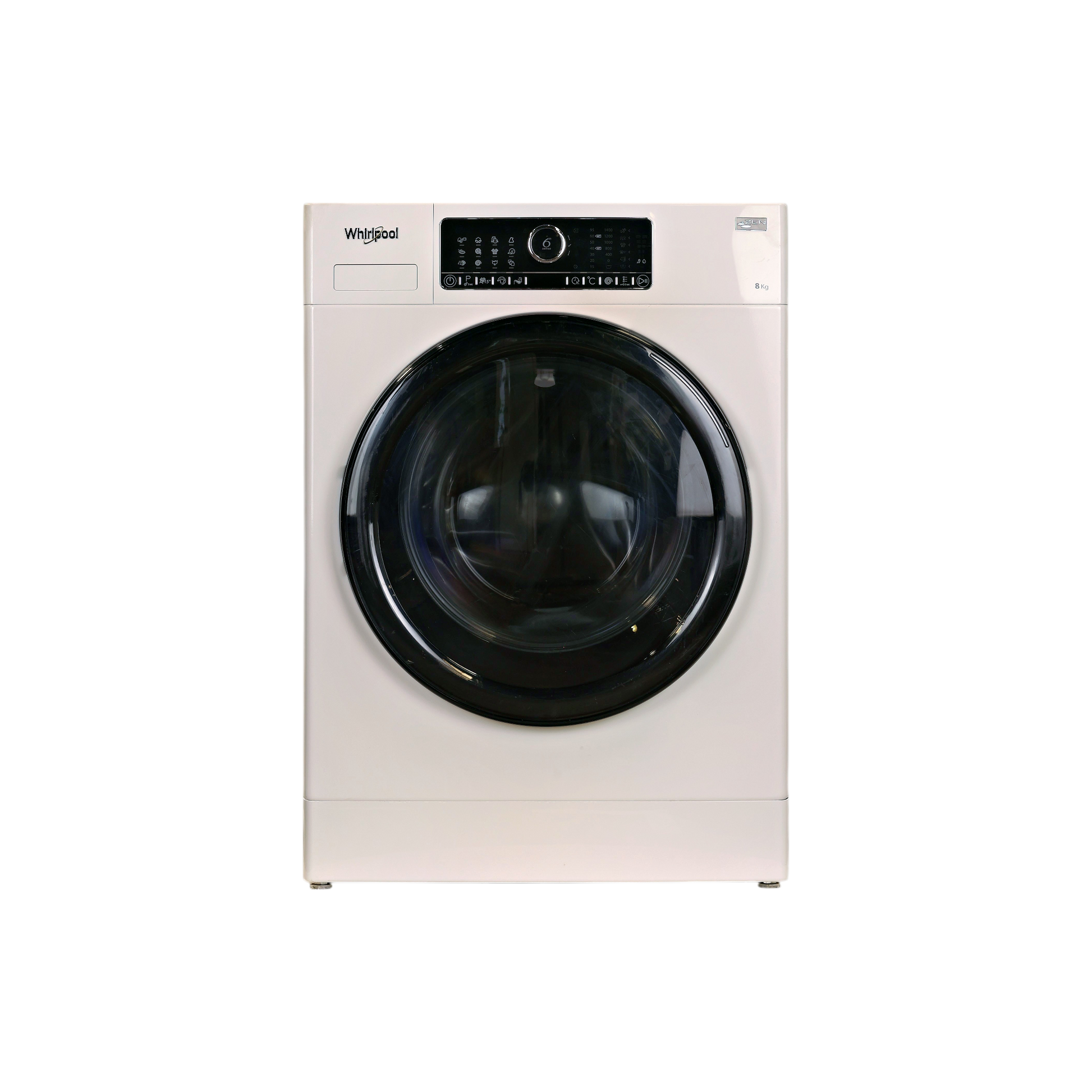 Lave-Linge Hublot 8 kg Reconditionné WHIRLPOOL FSCR80430 : vue de face