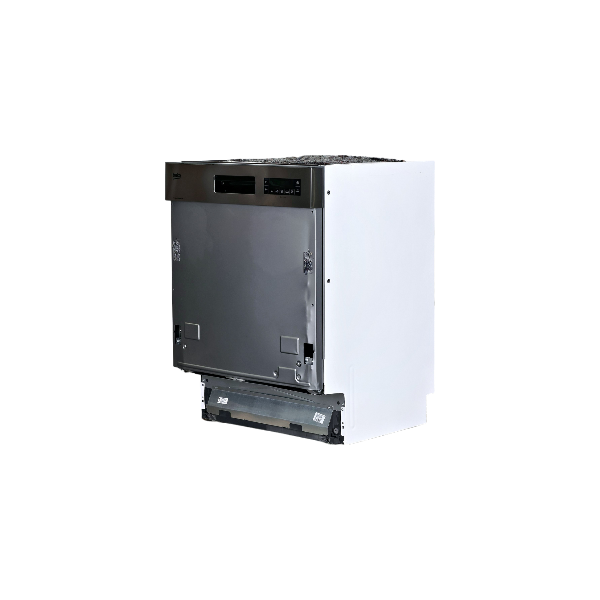 Lave-Vaisselle Encastrable 14 Cvts Reconditionné BEKO BDSN28440X : vue du côté gauche